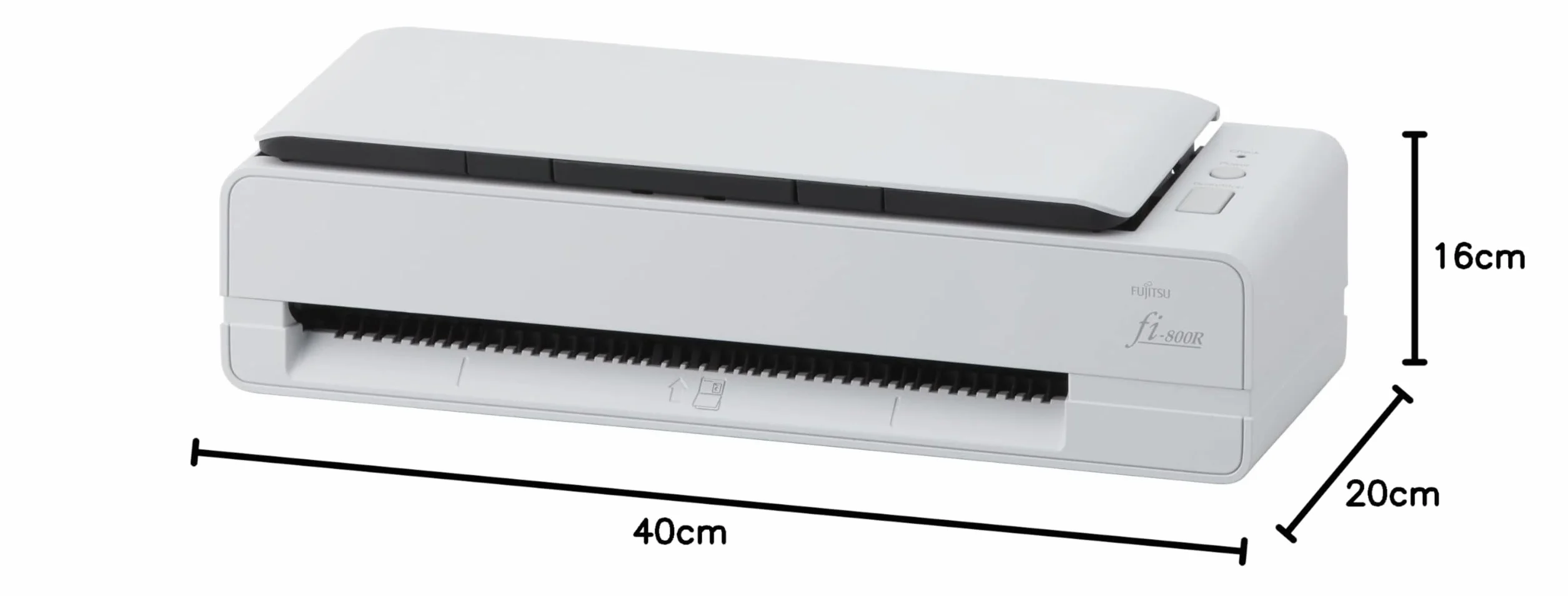 Scanner de Groupe de Travail à LED Recto-Verso fi-800R 40 ppm 80 ipm A4 ADF USB 3.2
