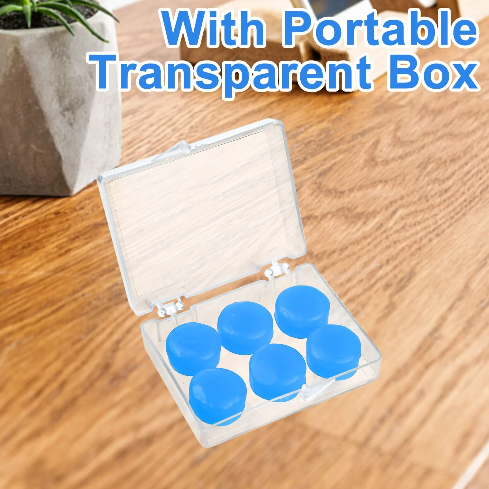 Silicona Tapones para Dormir Suave Reutilizables Moldeables para Niños Adultos Nadar Conciertos Aviones 30 Pares