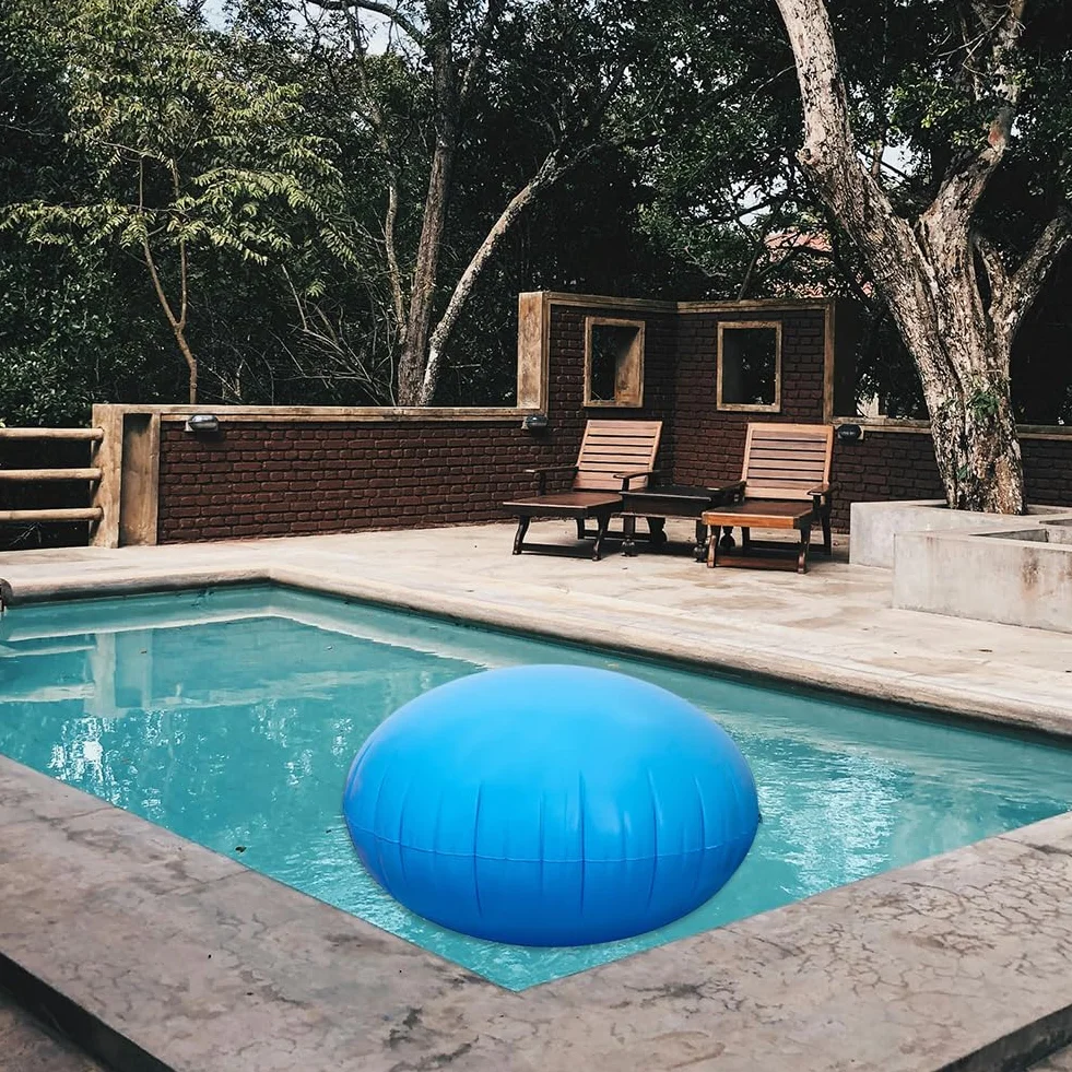 Cojín De Aire para Piscina, Cubierta De Piscina Inflable, Cojín De Aire De Invierno, Accesorios Piscinas De Invierno, Protección contra Heladas para Piscinas por Encima del Suelo