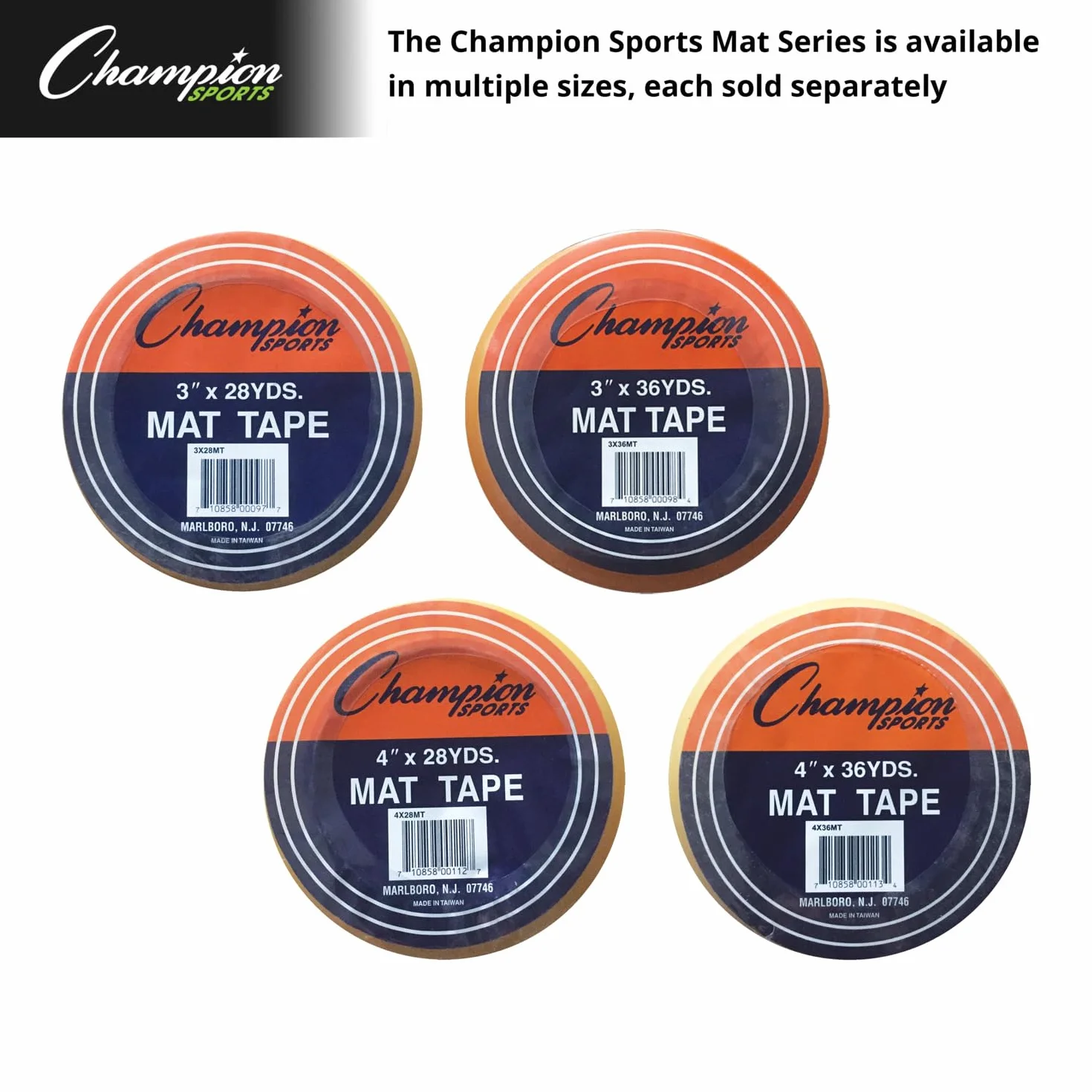 Champion Sports Wrestling Alfombrilla Suelo Cinta Transparente Varios Anchos Longitudes