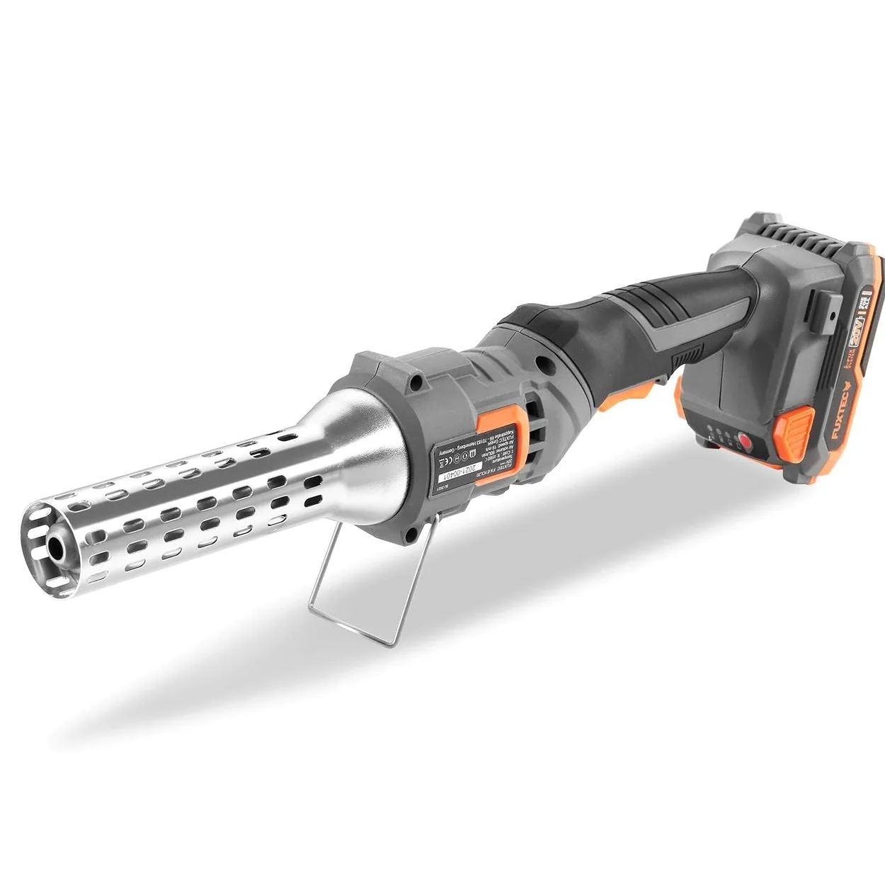 FUXTEC Encendedor 20V para Barbacoa y Chimenea – hasta 550?°C – con batería y Cargador