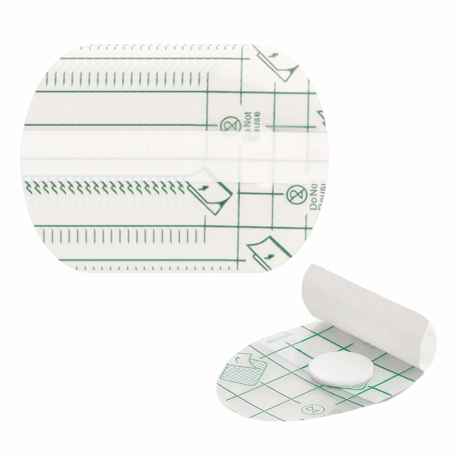 Oreja de piscina infantil, 120 unidades, pegatinas impermeables para orejas de bebé, parches adhesivos desechables
