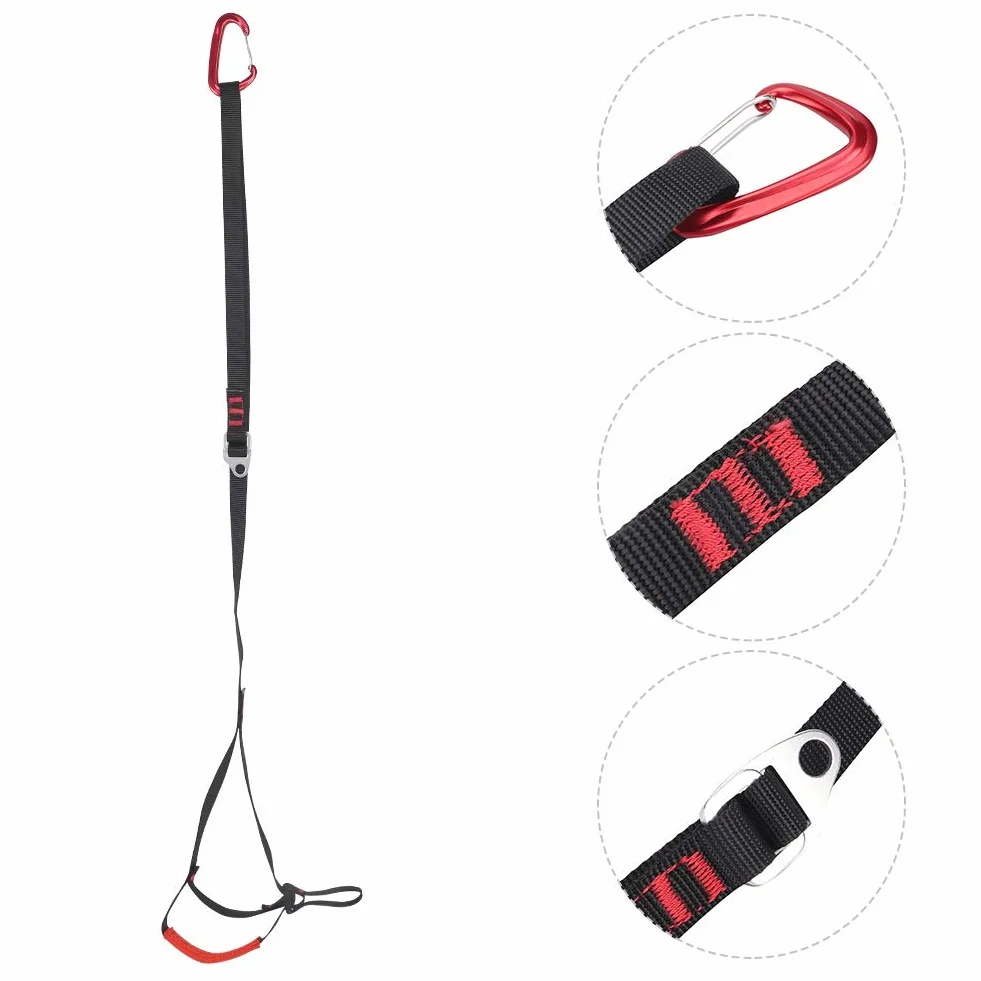 MAGT Ascenso de Escalada Ajustable Cuerda Correa para Pie Rappel Rescue Deportes Al Aire Libre
