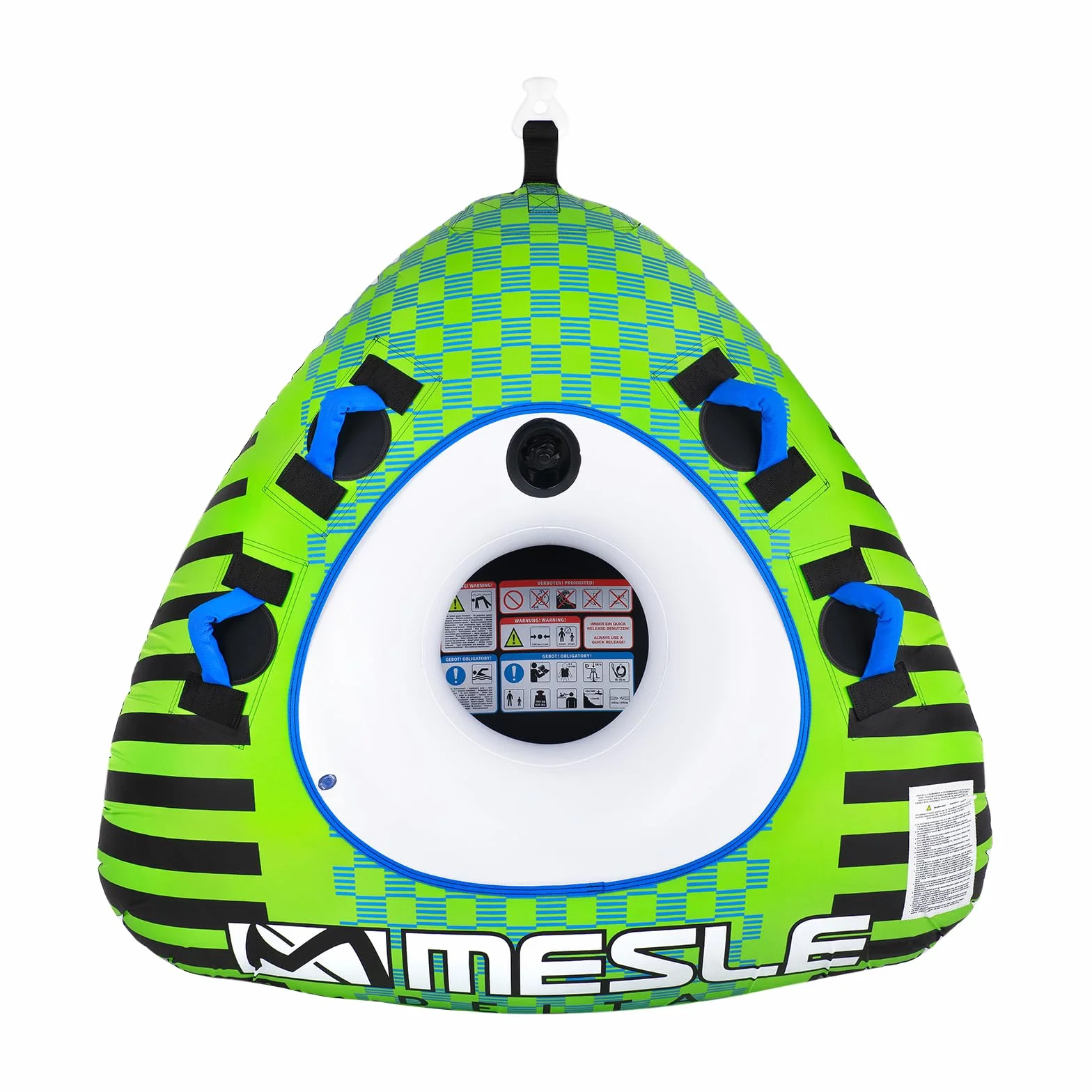 Delta Flotador de Arrastre Donut Hinchable 1 Persona con Cuerda para Barco