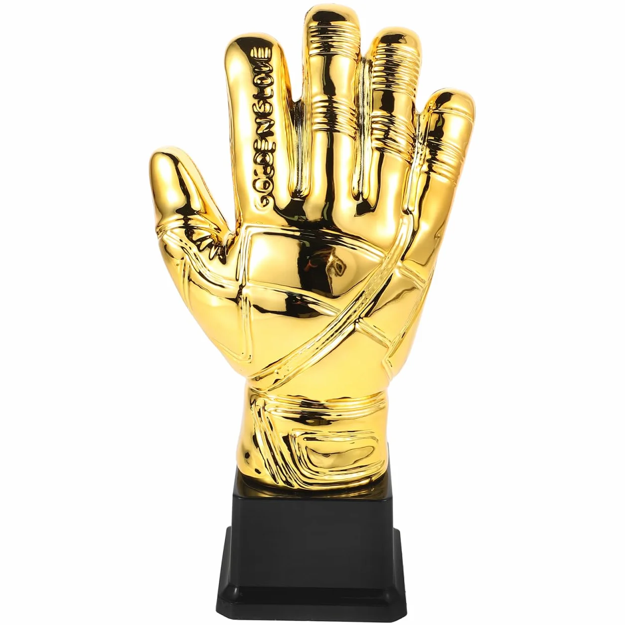 UPKOCH Trofeo Portero Oro Forma de Fútbol Deportivo Decorativo para Competiciones