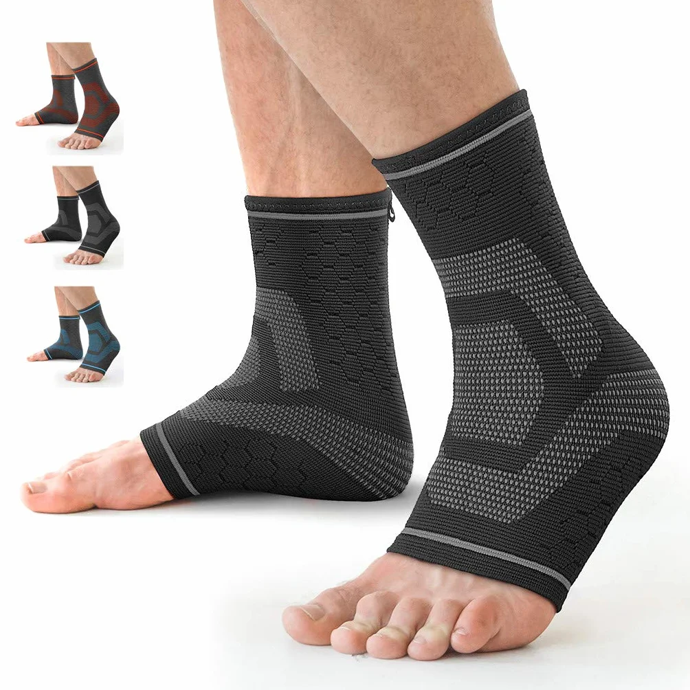 Awenia Tobillera Compresion Estabilizadora Esguince Tobillo Fascitis Plantar Soporte Proteccion Hombre Mujer