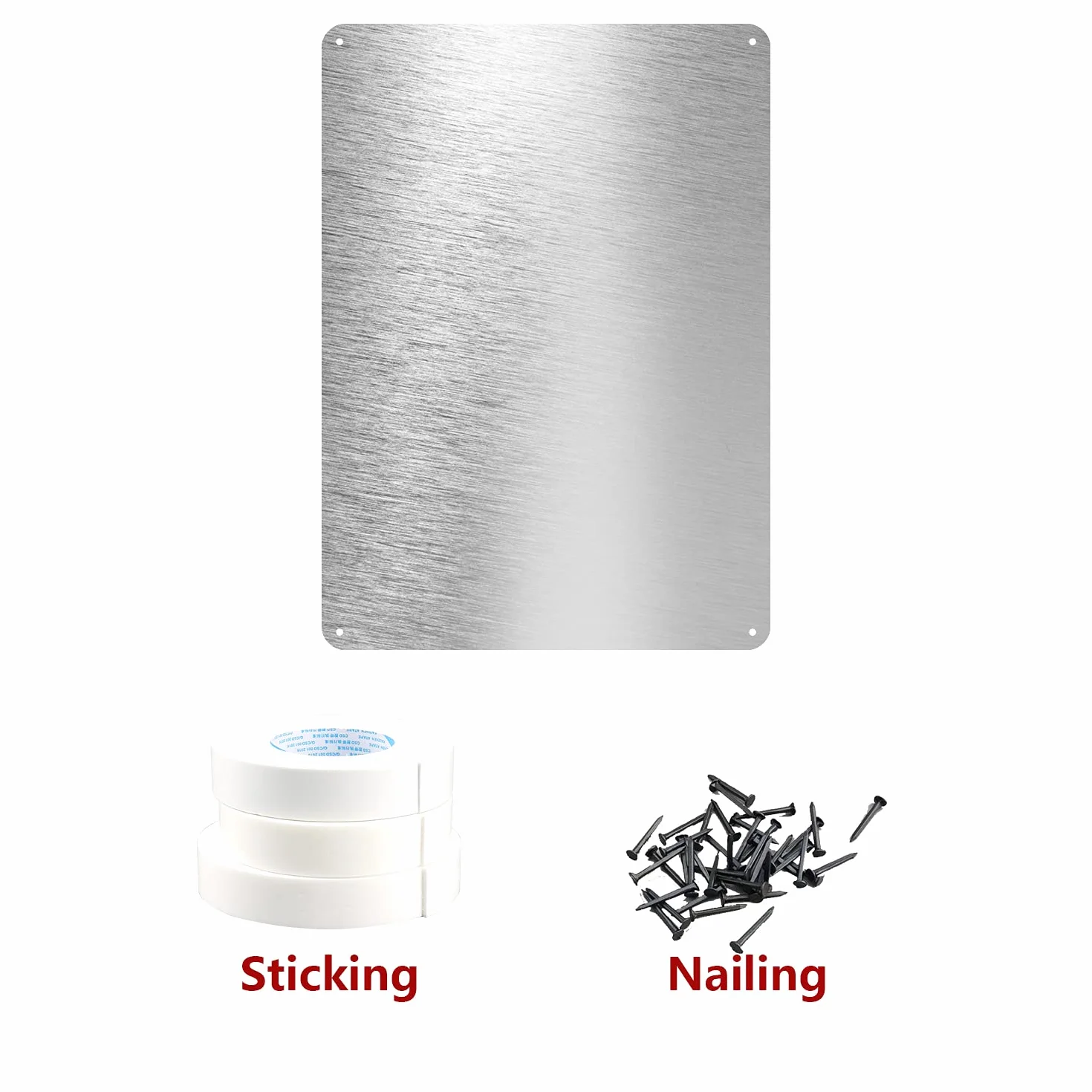 2-Pack Signo de Perro, por Favor LIMPIE DESPUÉS DE SU Perro, Letrero metálico de Aluminio, 25 x 35 cm, Inoxidable para Exteriores, Resistente a la decoloración