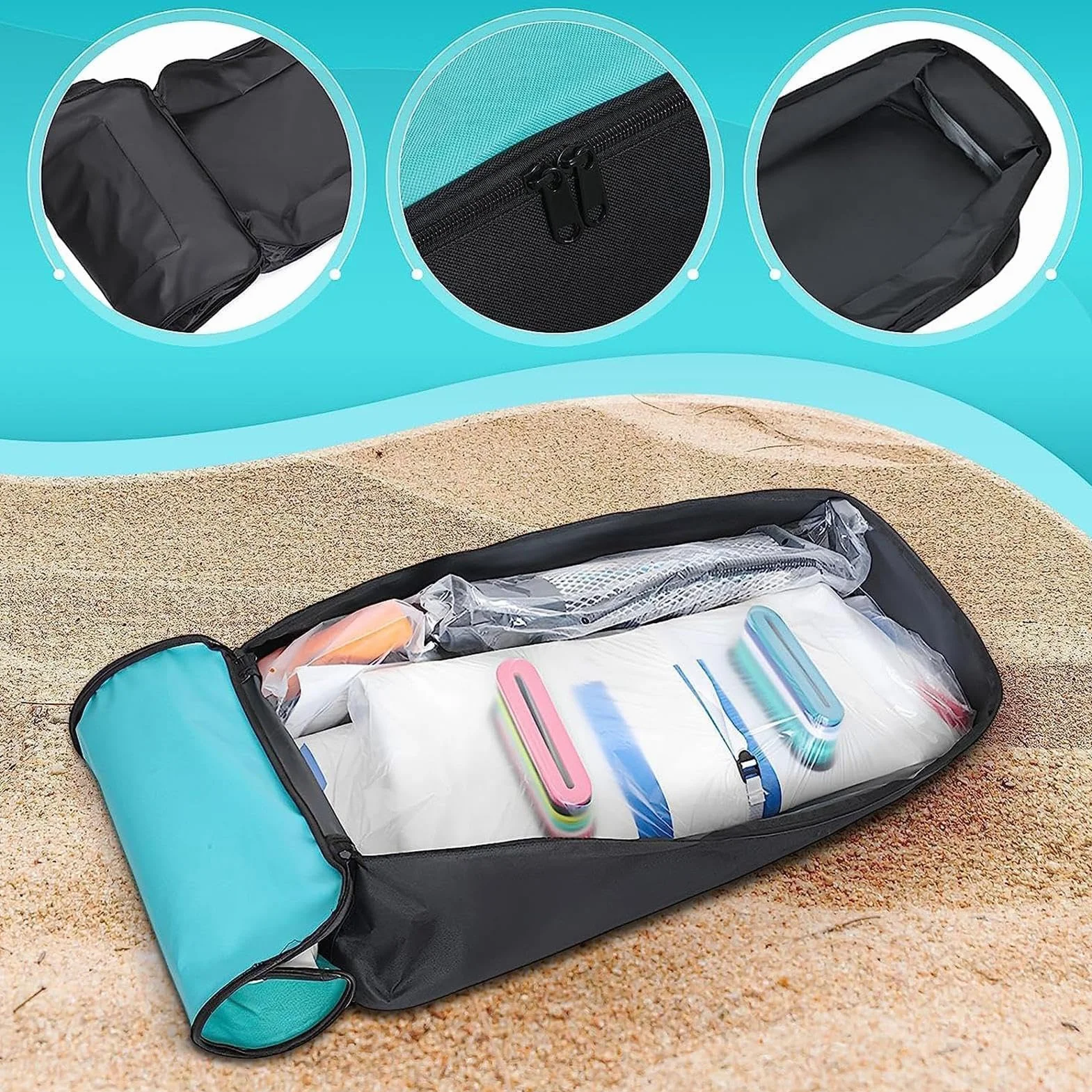 Mochila para tabla de pádel, bolsa de protección, almacenamiento de tabla de surf, gran capacidad ajustable
