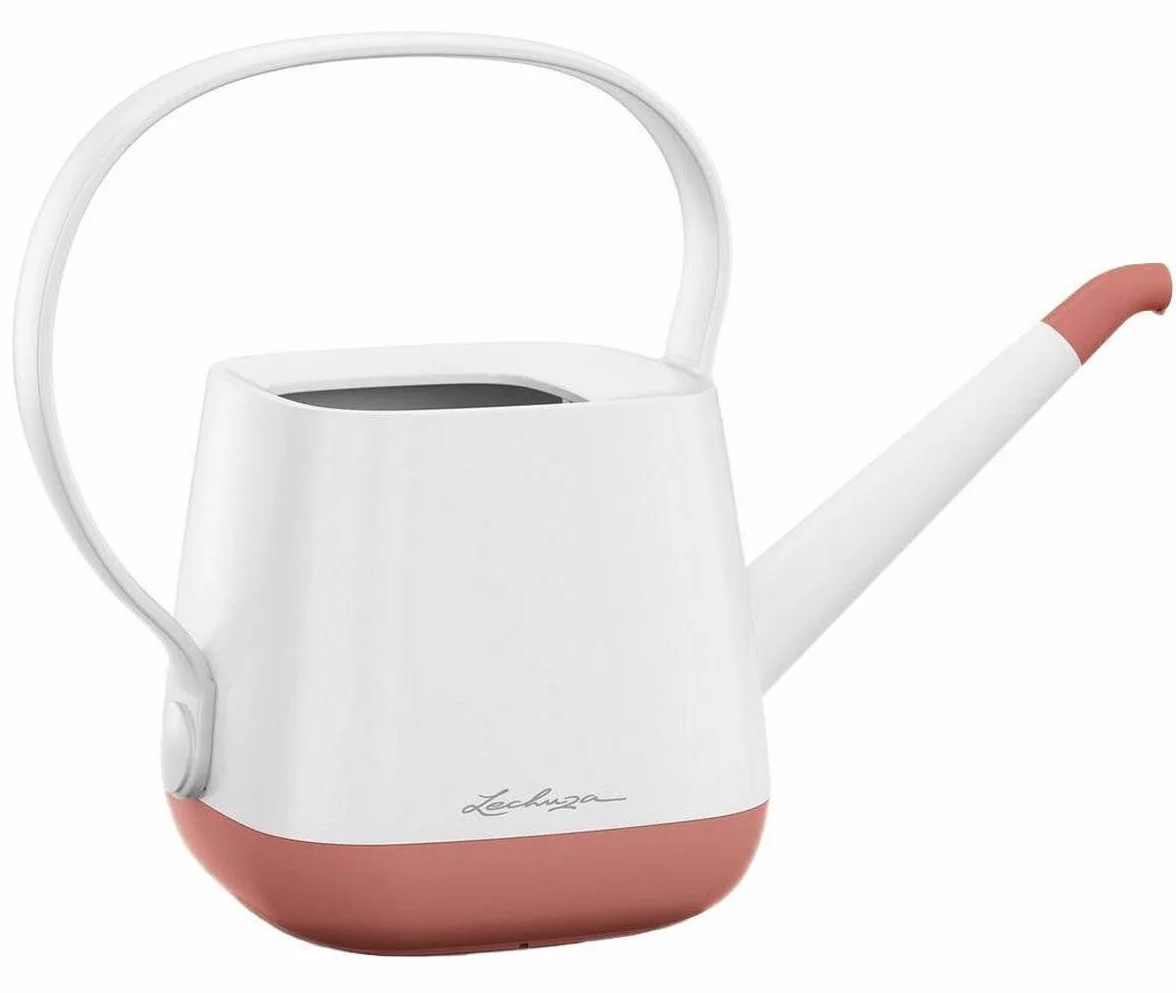 Lechuza 13890 YULA - Regadera (1,7 L), Color Blanco y Rosa