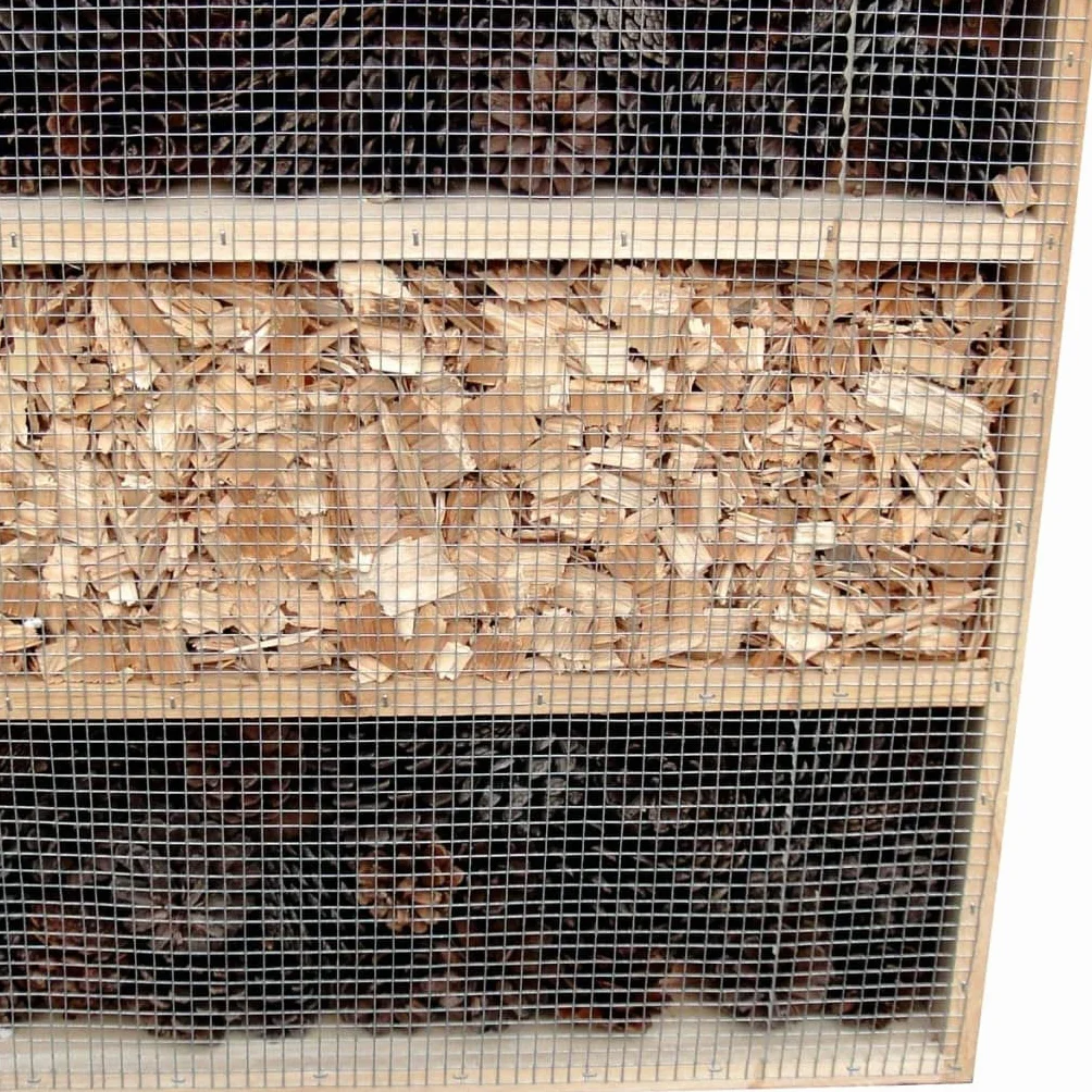 Genérico Hotel de Insectos XXL 45,5 x 15 x 99 cm,Casa y jardín,Decoración,Jaulas para pájaros y Animales,Refugios para mariposas-41294