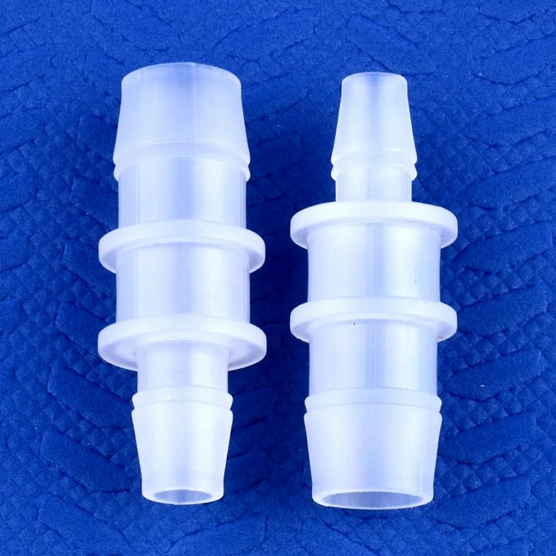 Conectores directos reductores de pagoda de polipropileno de 5 a 200 piezas de 14,2 mm, 15,8 mm a 7,9 a 14,2 mm, for sistema de riego, juntas de manguera(14.2x12.7mm,200 Pieces)