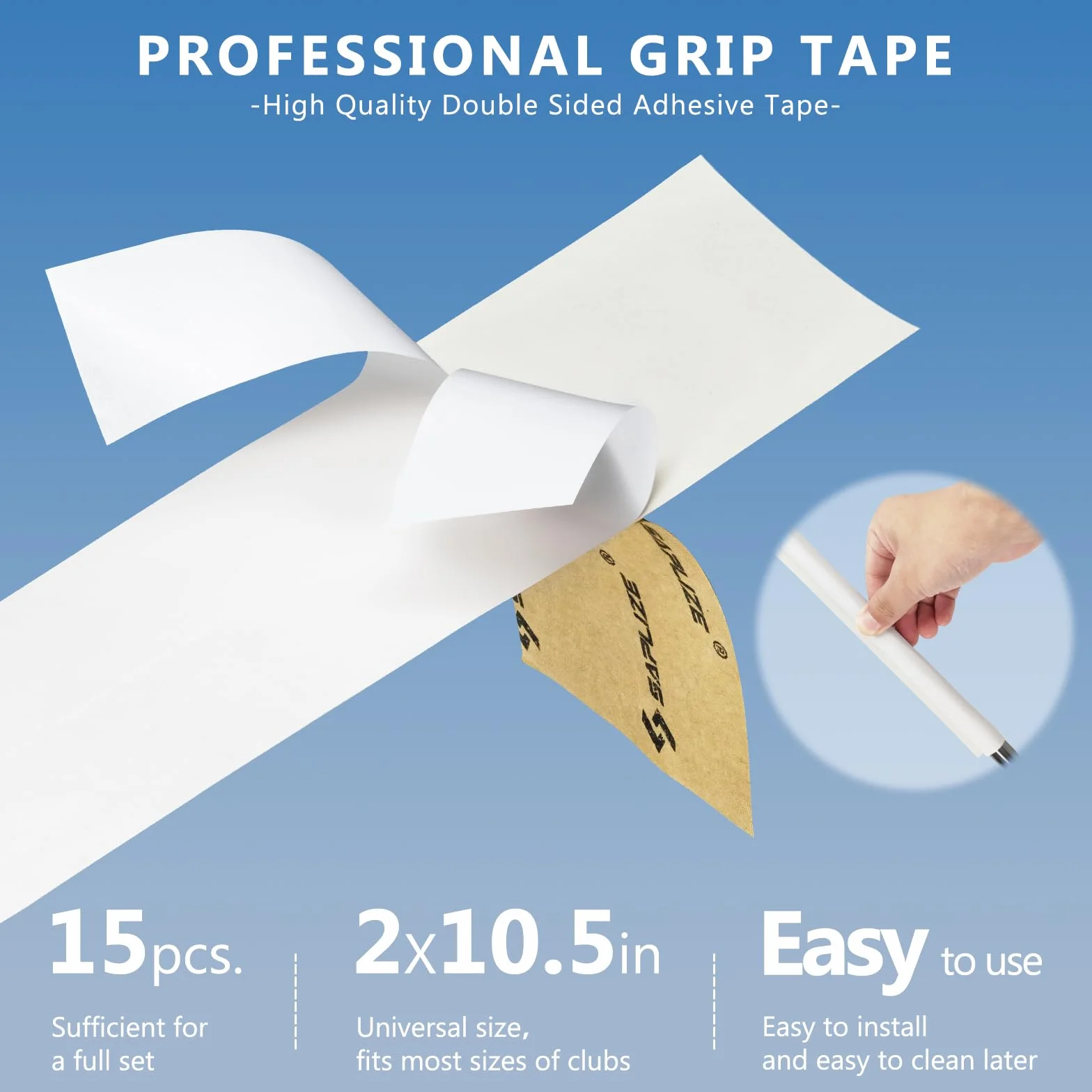 SAPLIZE Golf Grip Kits para el Regripado de Palos de Golf - Kit Estándar, Completo A, Completo B