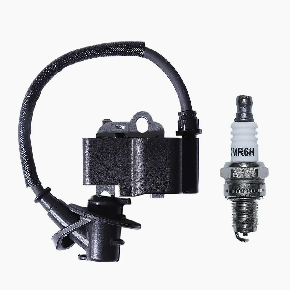 Accessory Bujía de Bobina de Encendido Compatible con MS 171 MS 181 MS 211 MS171 MS181 MS211 Reemplazar 1139 400 1307 Repuestos de Motosierra