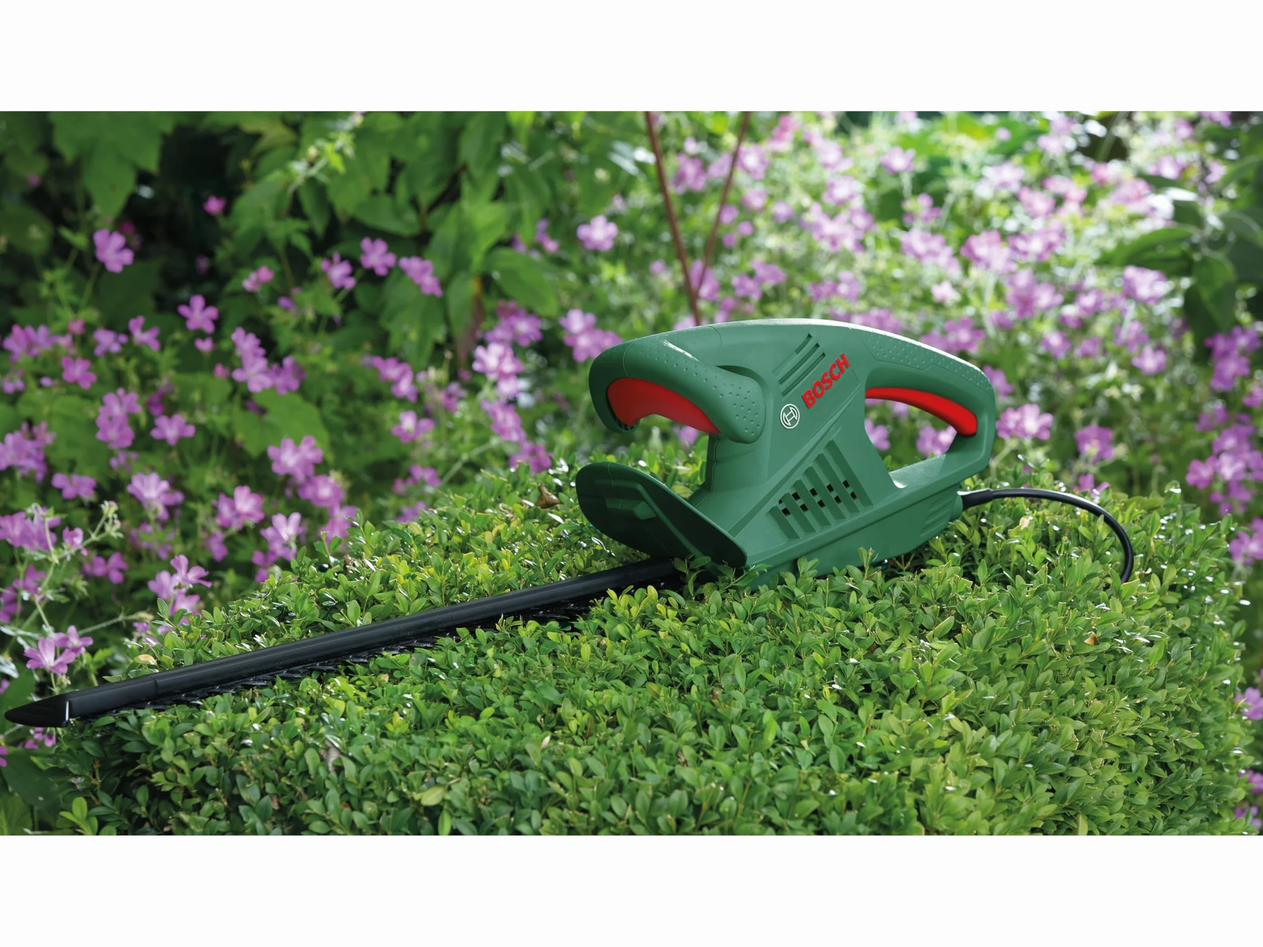 Bosch Tijeras cortasetos eléctrico EasyHedgeCut 45 (420 W, longitud de la cuchilla de 45 cm, embalaje en caja)
