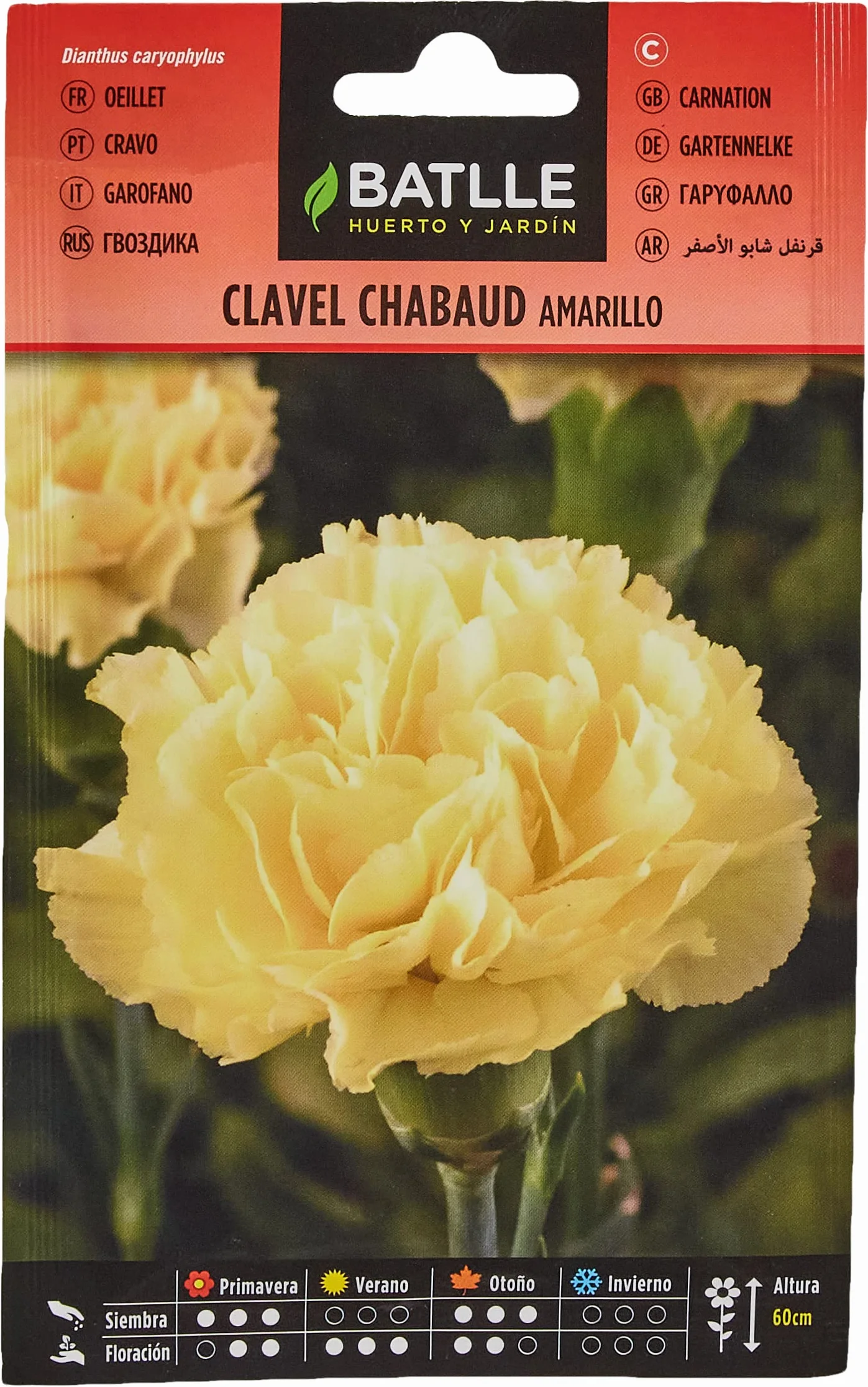 Semillas Batlle Clavel Chabaud AMARILLO