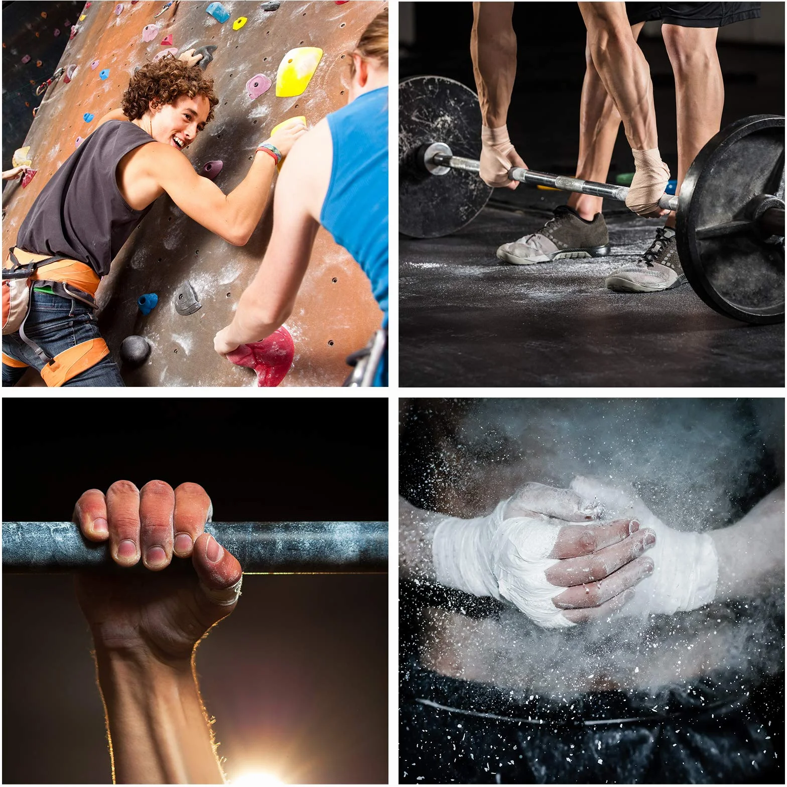 ALPIDEX Chalk Powder Magnesio en Polvo para Escalada Gimnasia Halterofilia