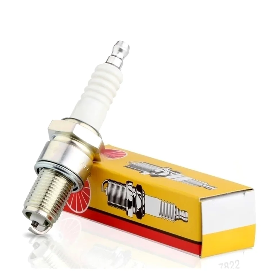Bujías de aleación para automóviles BPR6ES 7822, compatibles con cortacéspedes Changan, Livina, Sylphy y Jincheng AX100 (número de Pieza Original 12121258159, Juego de 6).