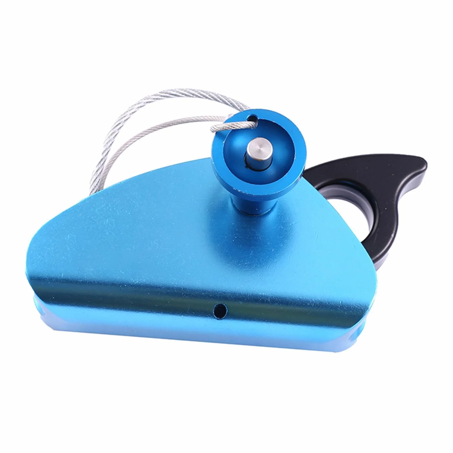 Dispositivo de Agarre de Cuerda Ultraligero 11-13mm para Rappel, Seguridad Autoblocante