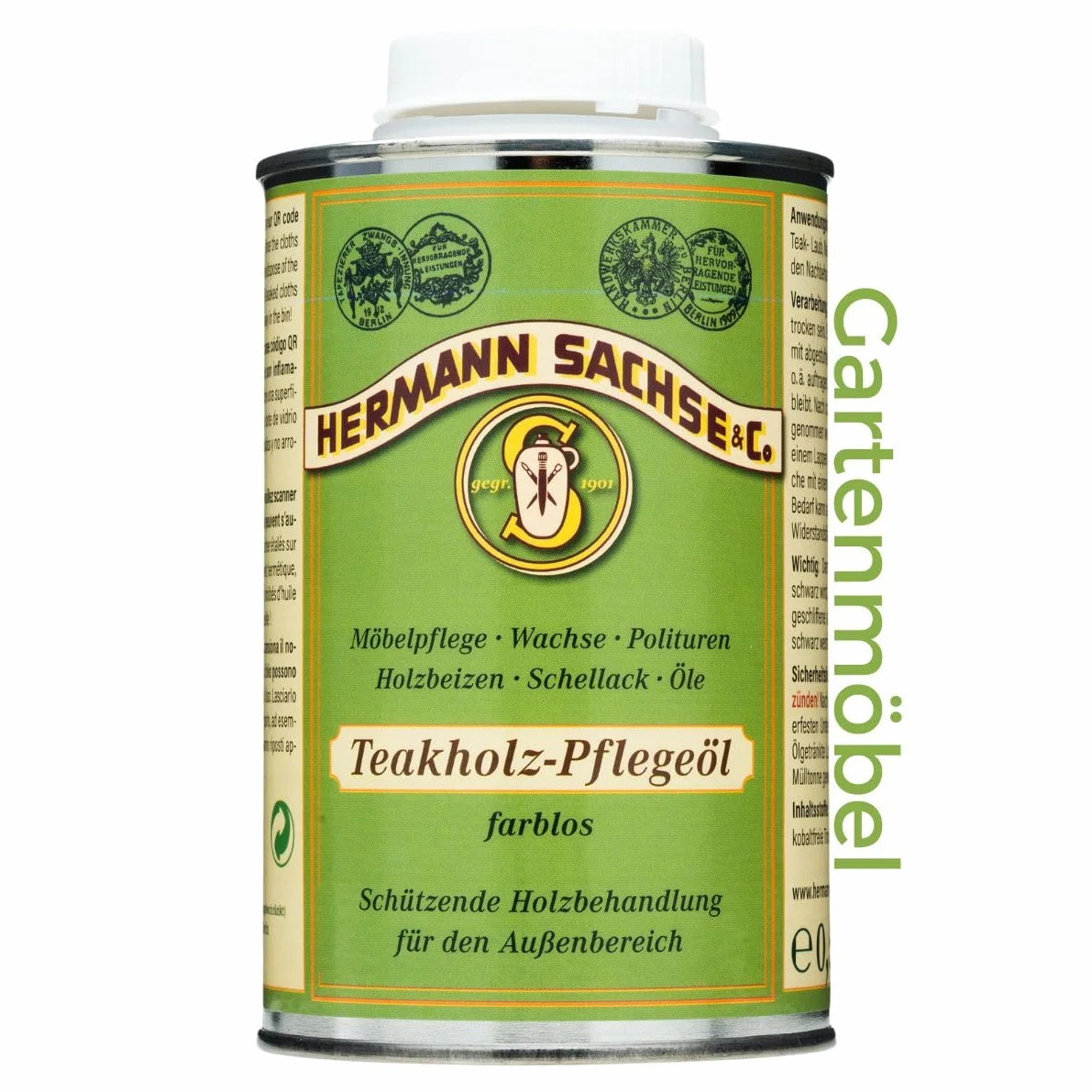 Bangkirai - Aceite de madera para exteriores para teca, alerce, roble y madera de acacia, aceite protector de madera, aceite de teca para muebles de jardín, aceite de cuidado de madera dura, aceite de