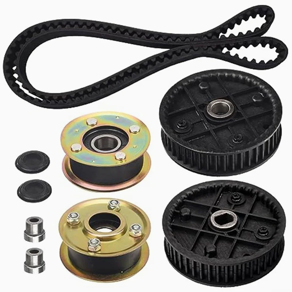 Kit de correa de polea con piñones para cortacésped TimeMaster de 30 pulgadas 20199 20200 21199 2199HD 21200 y 76 cm 20975 20976 20977 20978 21810 21811 sustituye a 1311 -4529 125 -