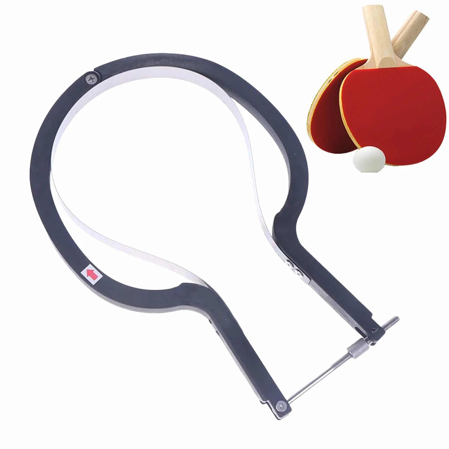 Cortador de Tenis de Mesa Ajustable para Cantos de Goma