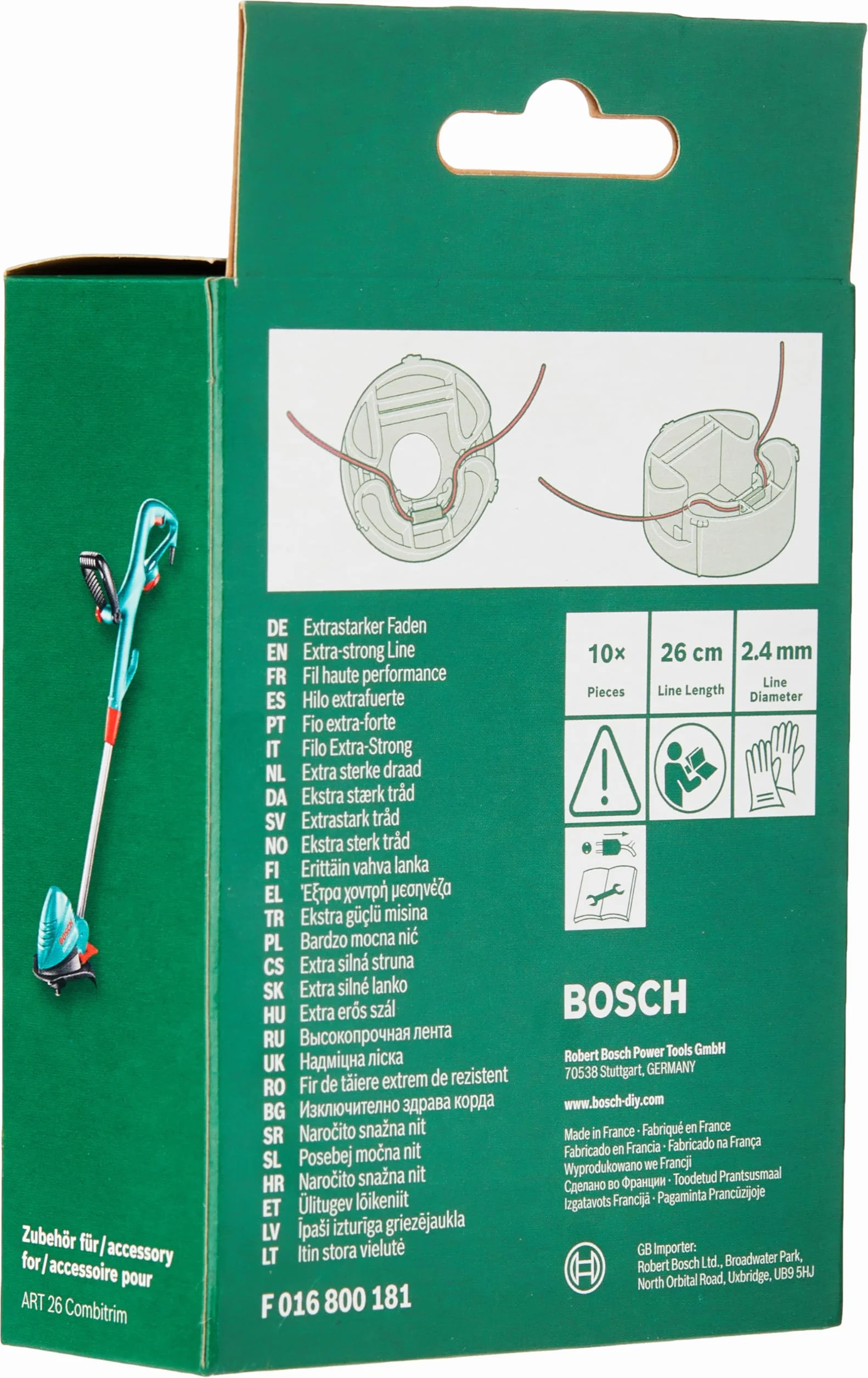 Bosch Hilo para ART26 Combitrim 26cm