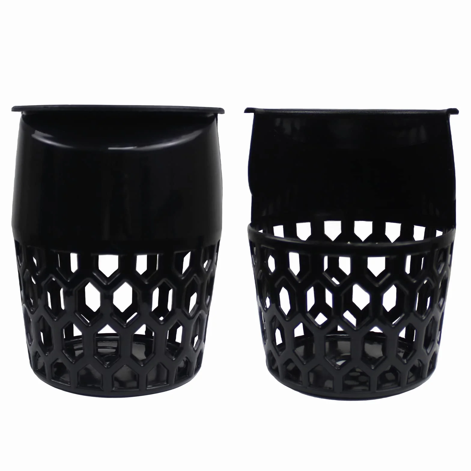Pool Table Pockets Plastic Web Billiard Baskets Black Snooker Net Bag Fits Standard 7/8/9 Foot Table Set of 6
