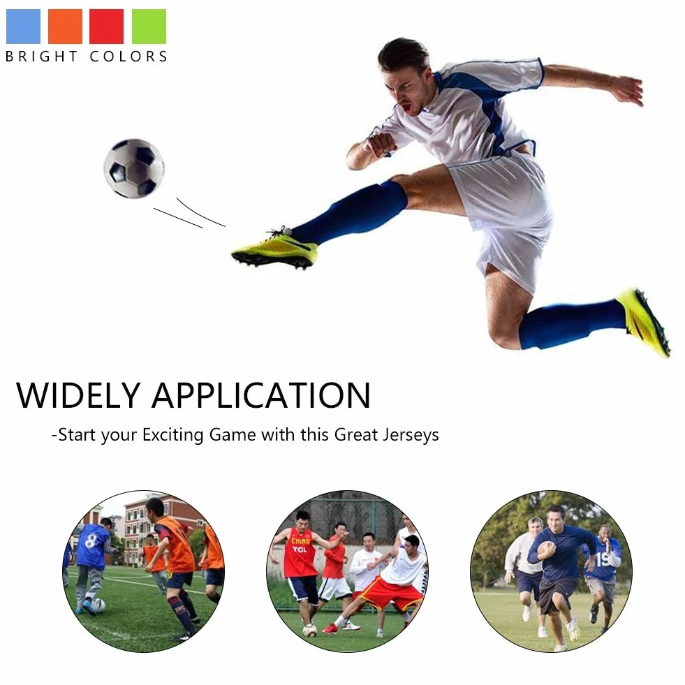 Chaleco Deportivo para Adultos Transpirable 12 Unidades Hombres Mujeres Fútbol Baloncesto Rugby