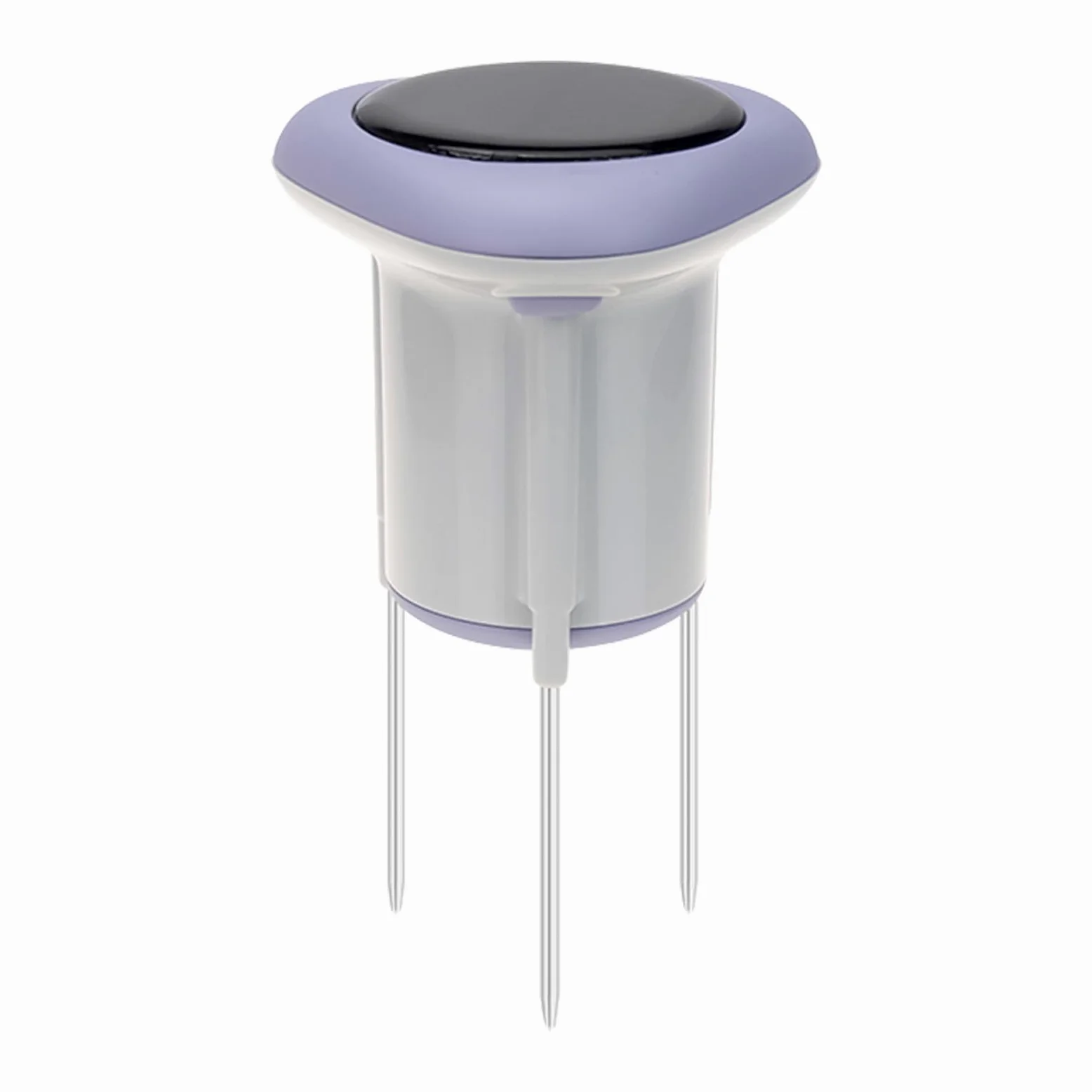 Monitor solar de suelo para plantas, sensores de temperatura, datos históricos, herramienta de jardinería para interiores y exteriores