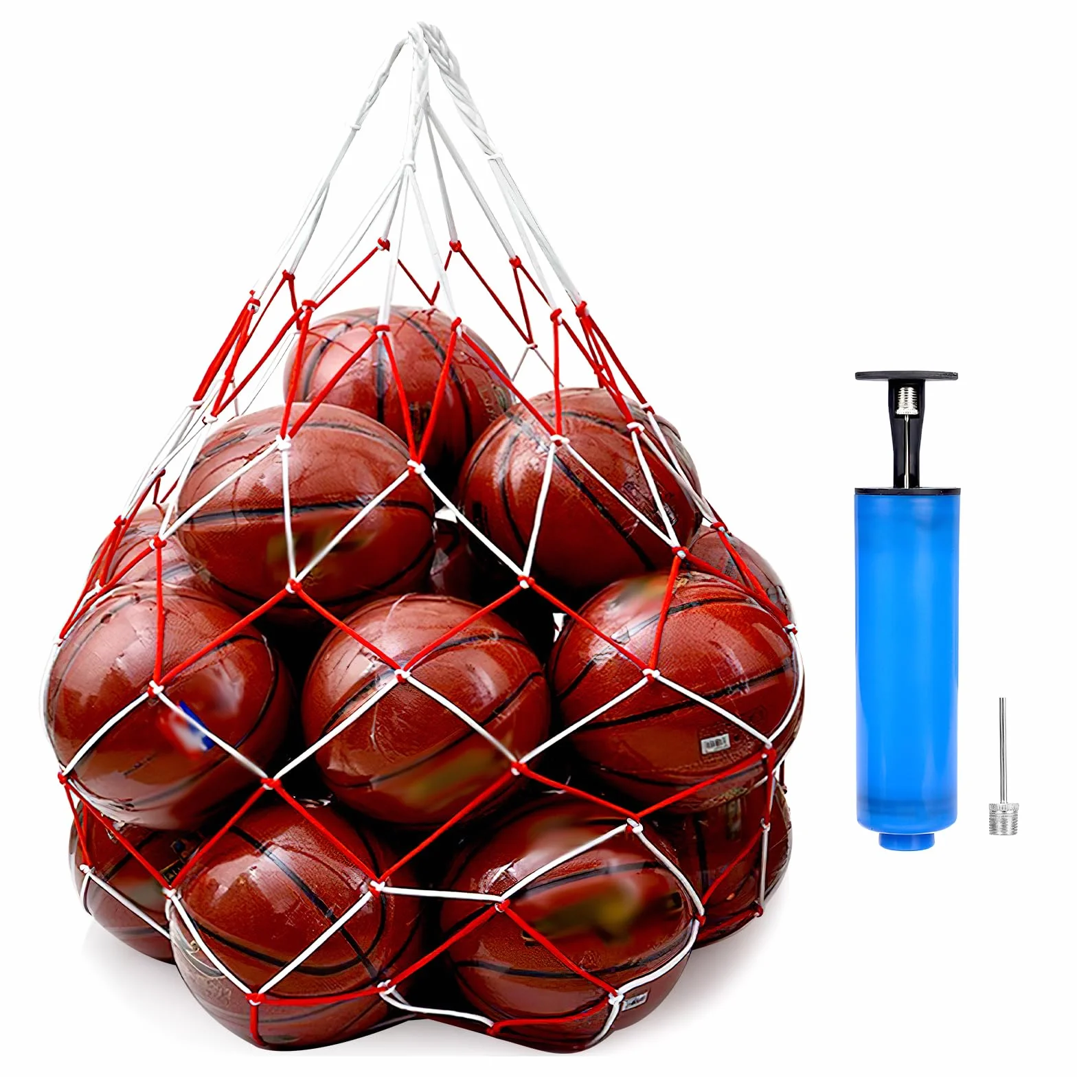 Red para pelotas extragrande para fútbol, baloncesto, balonmano y voleibol con correa para el hombro
