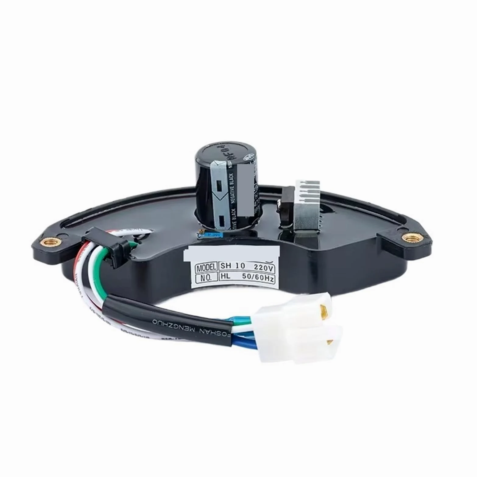 Generador de gasolina monofásico AVR de 3 kW, 5 kW y 7,5 kW, regulador de voltaje automático, estabilizador y control de piezas.