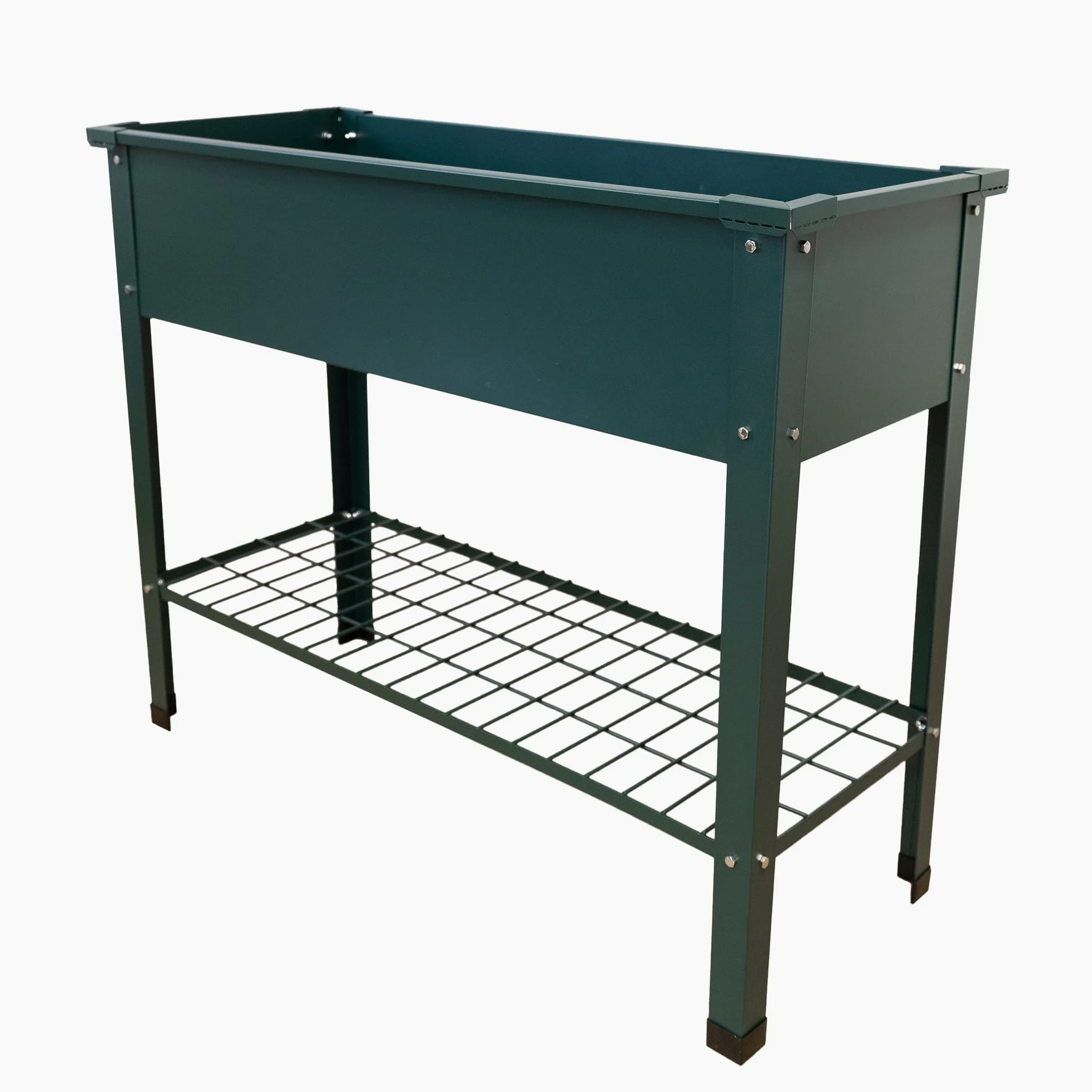 Dutchlander Cultivo elevado Metal verde L