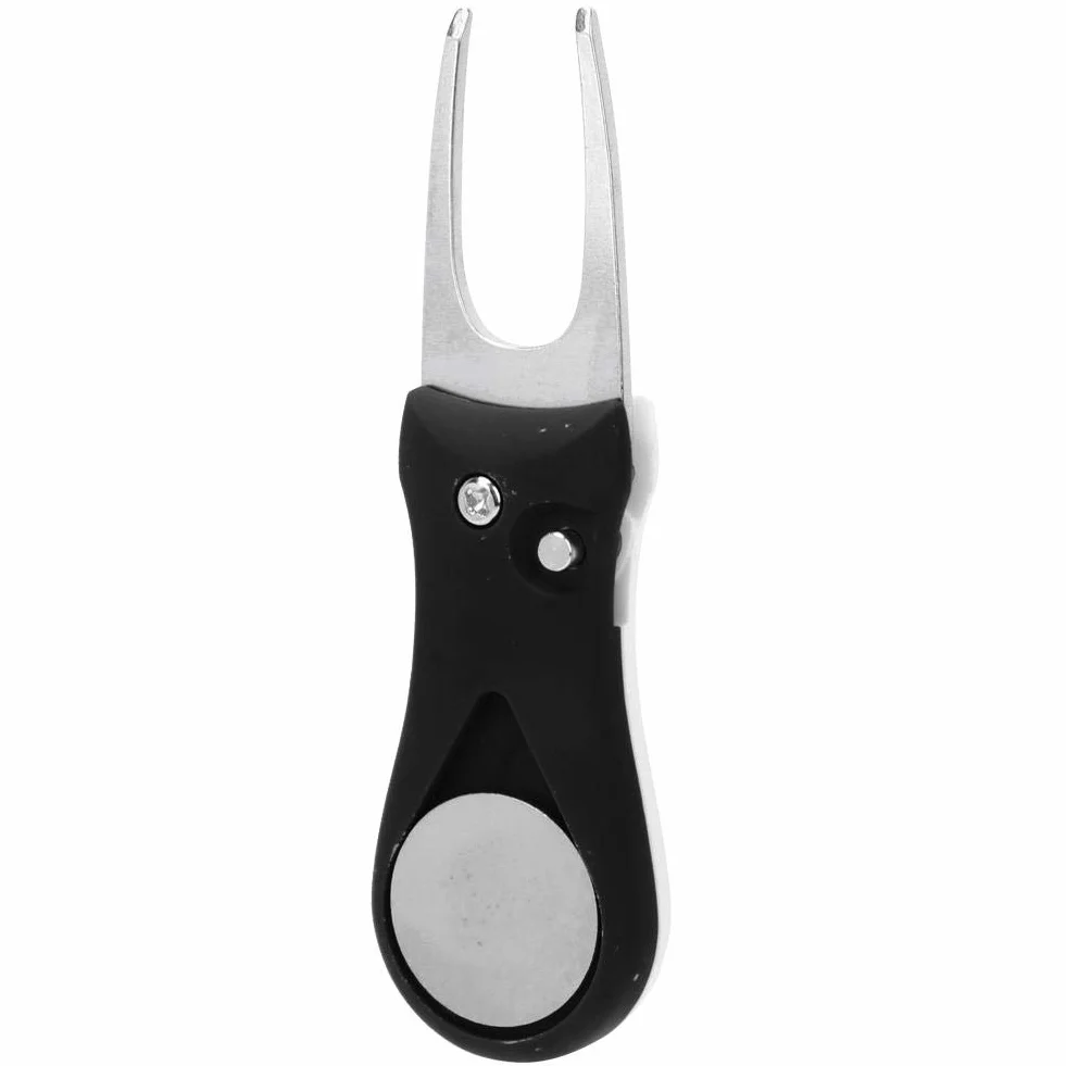 MAGT Pitch Fork Golf Herramienta de reparación de Divot Negro