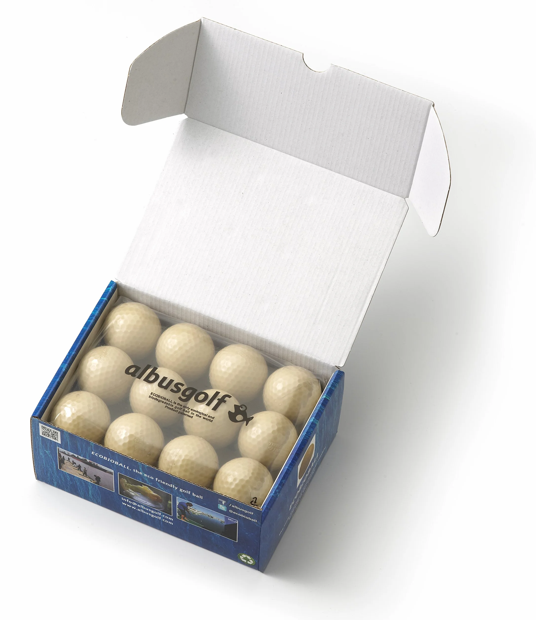 ECOBIOBALL Pelota de Golf Ecológica para Entornos Marinos