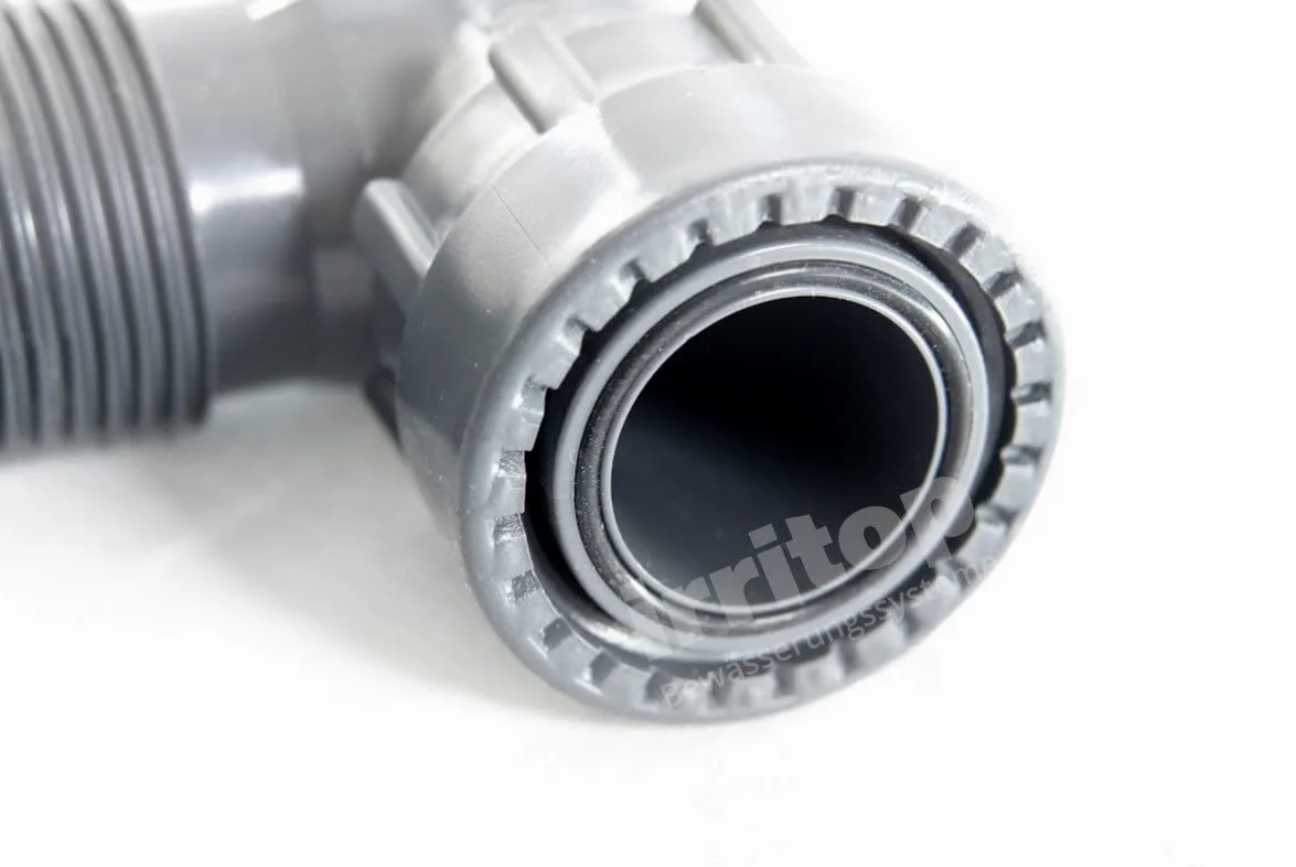 Distribuidor de tubos de polietileno de 6 zonas/25 mm (junta tórica), incluye válvulas solenoides Hunter PGV-101-MMB, conexión: tubo de polietileno de 25 mm