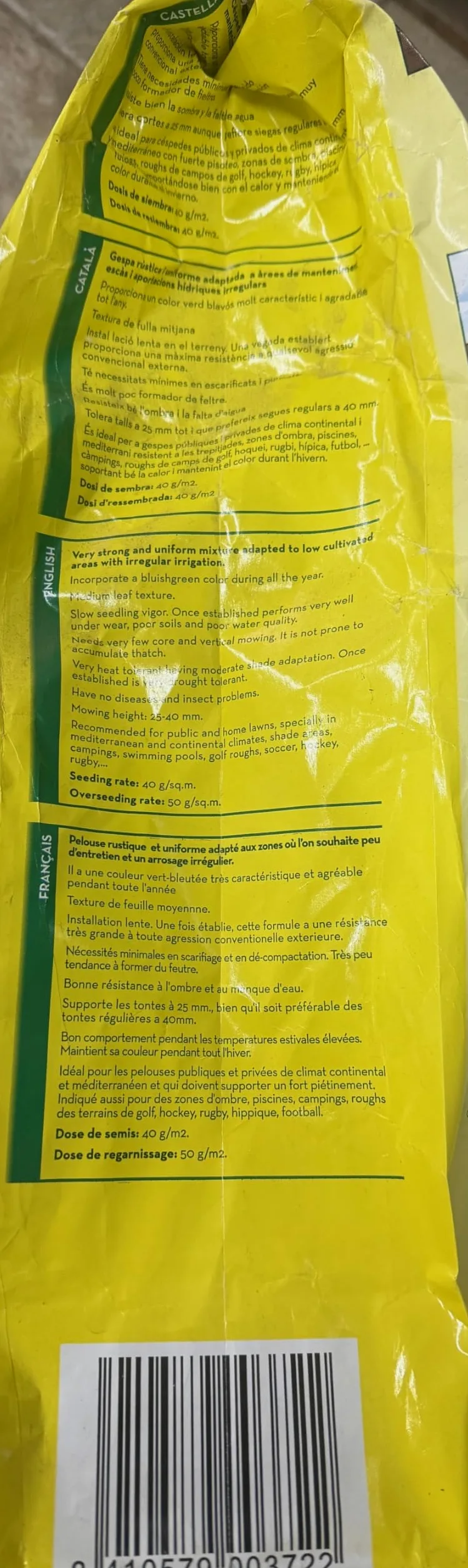 Fito-Semilla cesped resistente 5 kg