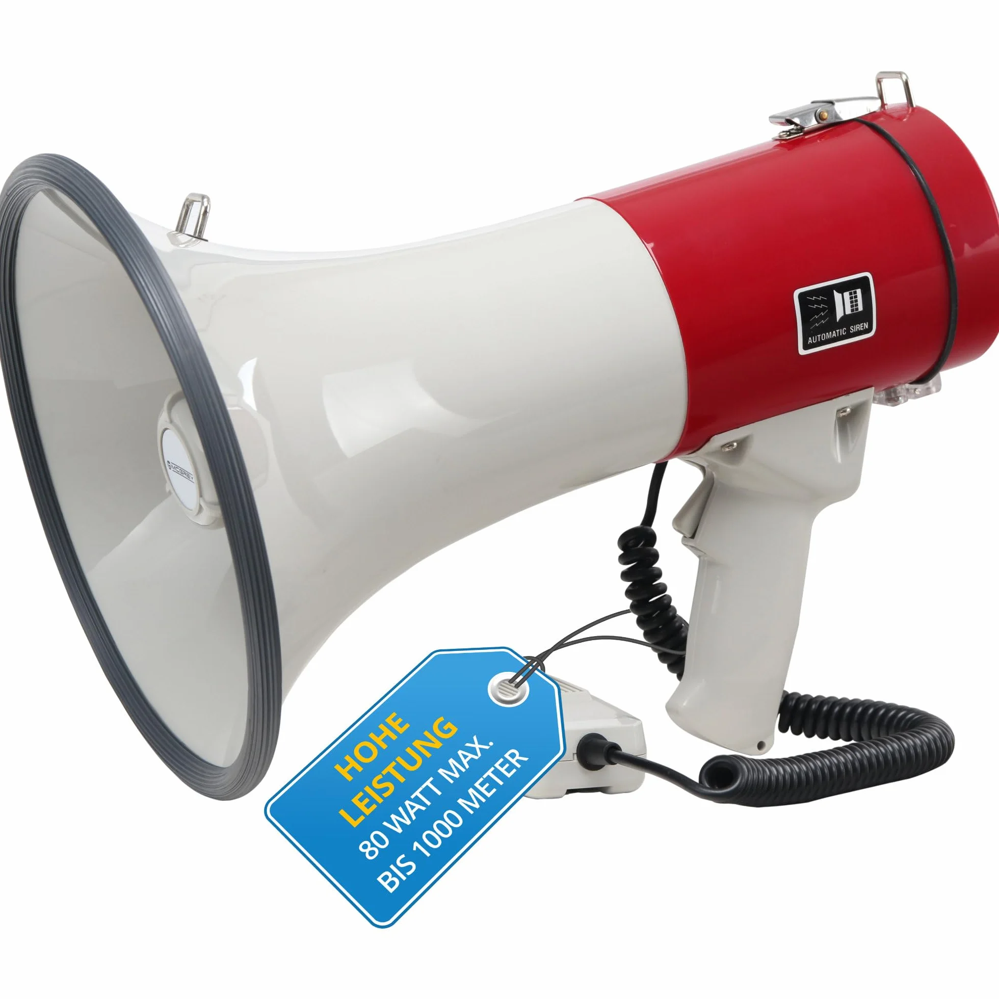 McGrey MP-500HS megáfono 80W 1000m