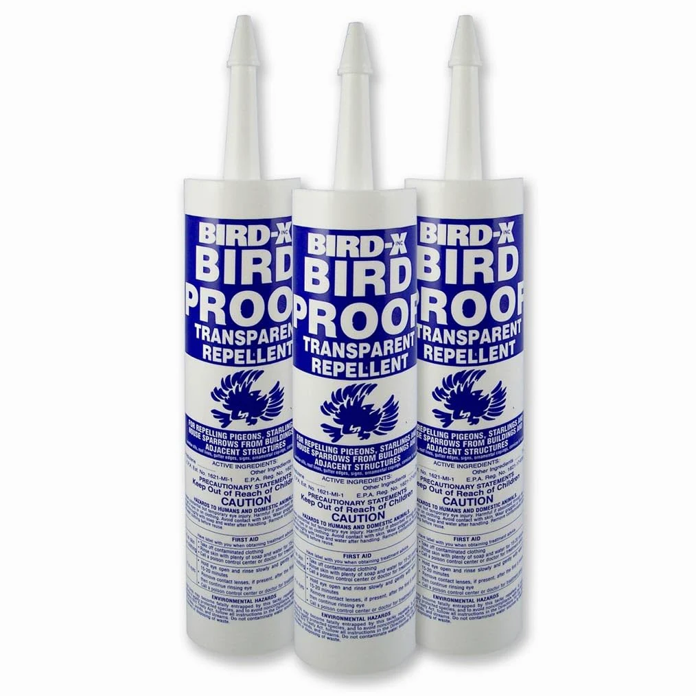Bird-X bird-proof Gel repelente de pájaro