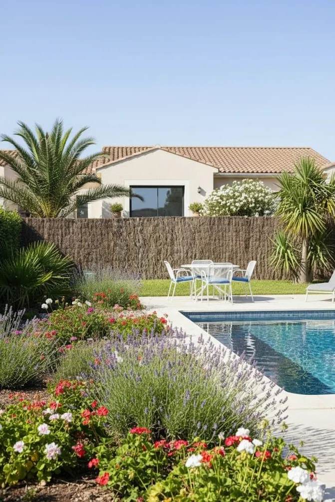 Suinga Brezo Ocultación Máxima 0,80x3 m | Cerramiento Natural de Brezo | Valla de Ocultación 100% para Jardin y Terraza | Malla de Brezo Rustica