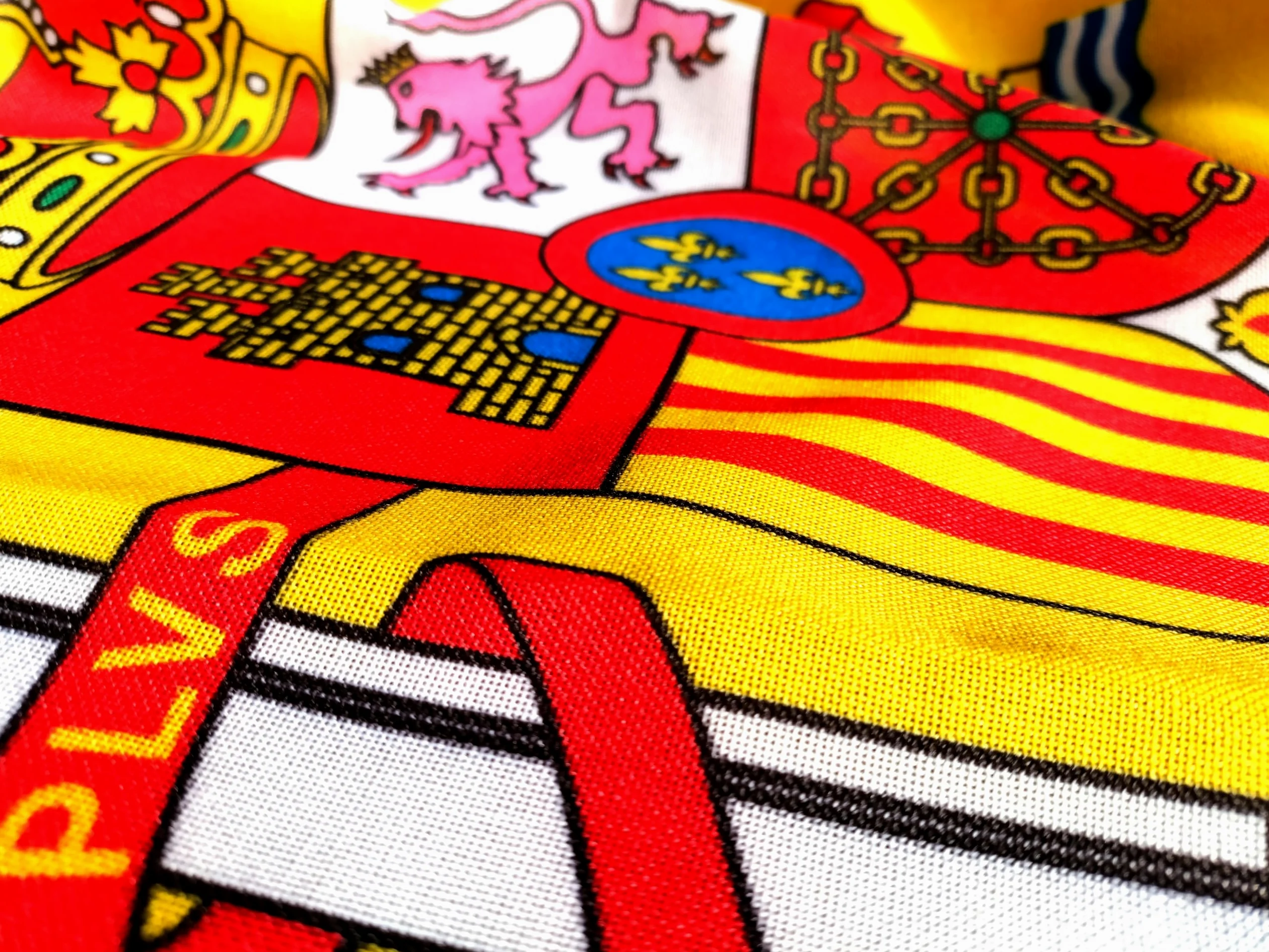 Bandera España 100x150 cm Ojales Tela Banderas Navales 160 g/m² Resistente Clima