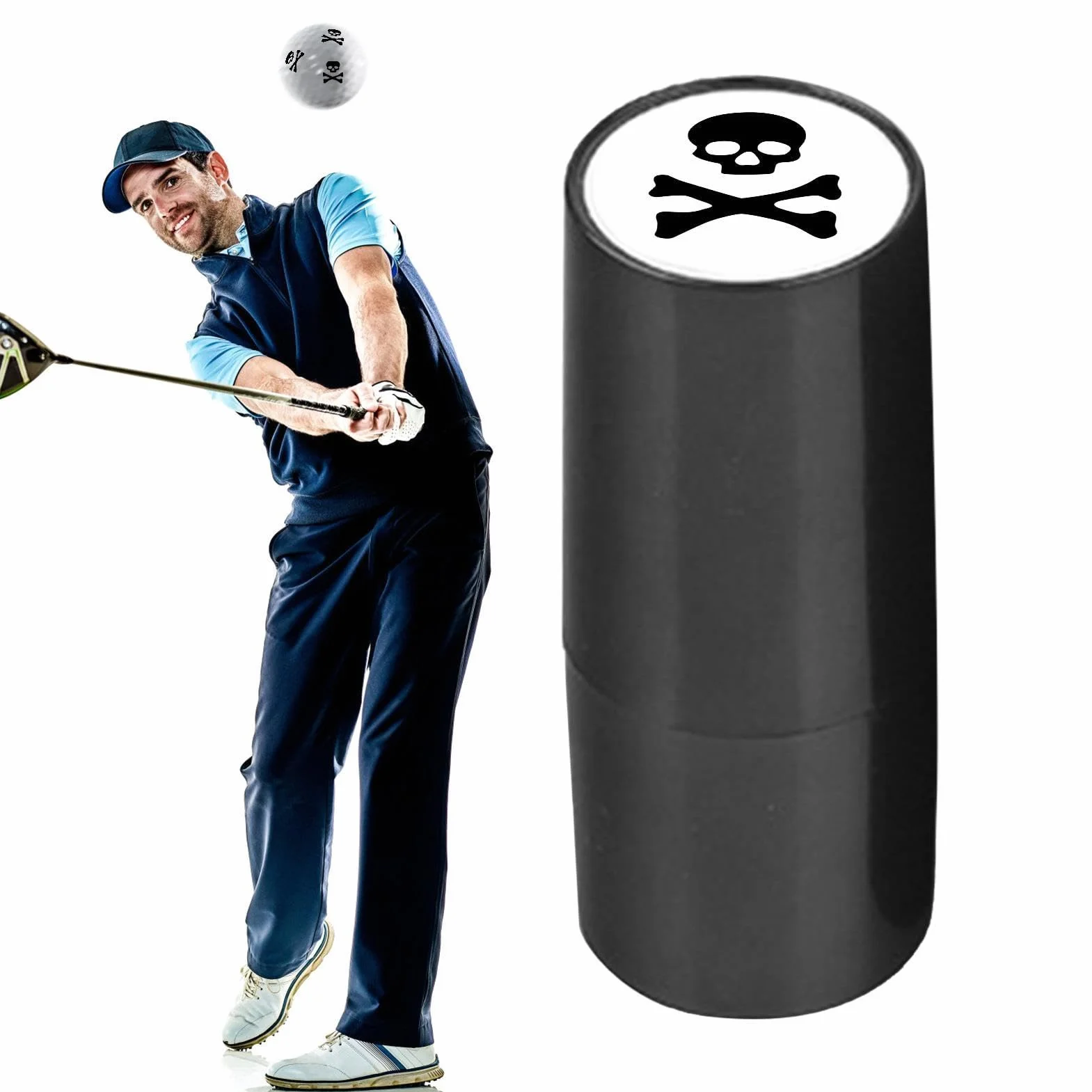 Marcador de Pelota de Golf Personalizado Impermeable, Sello de Secado Rápido y Duradero, Accesorios para Golf