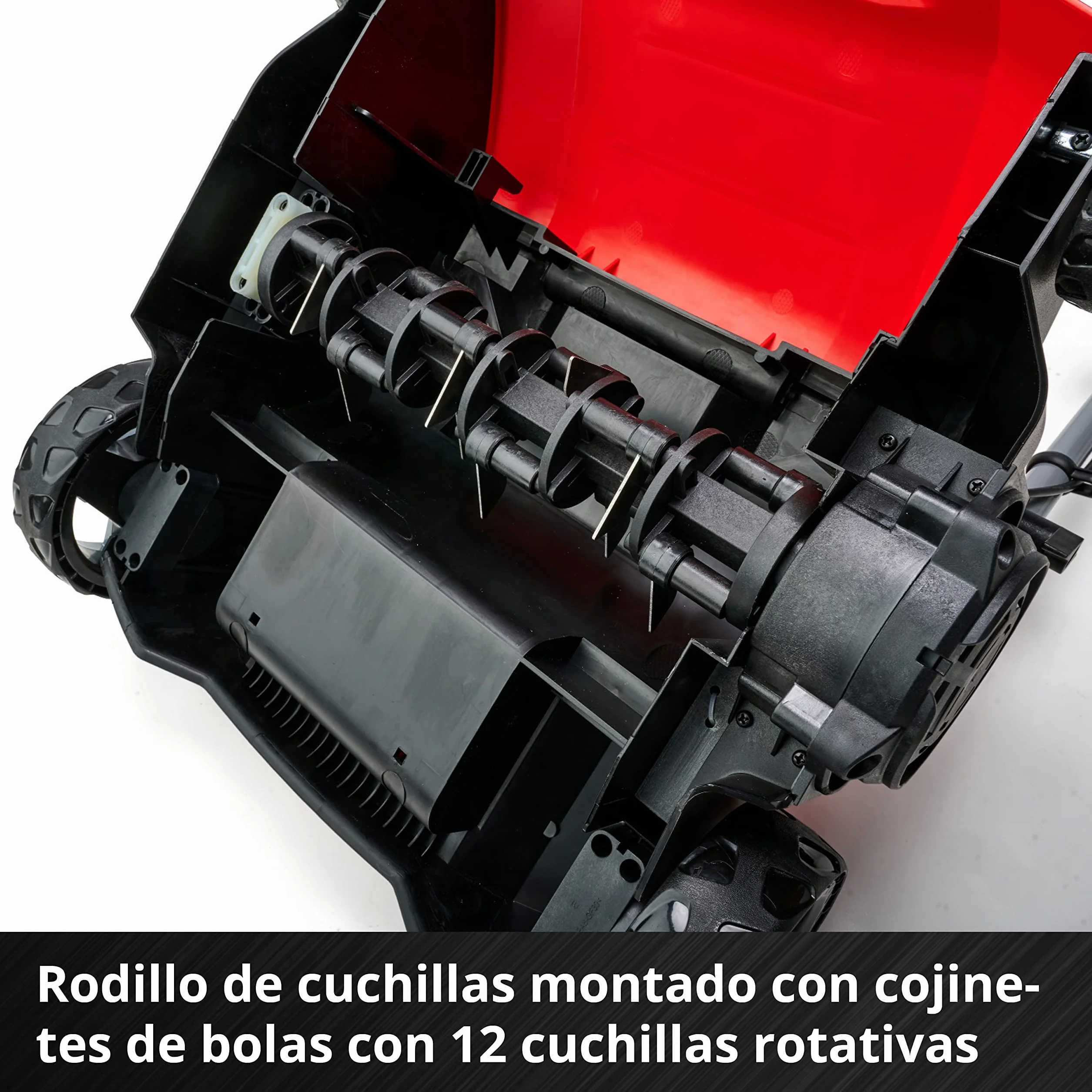 Einhell Escarificador con batería GC-SC 18/28 Li-Solo Power X-Change (Iones de Li, Rodillo de Cuchillas de 28 cm, Ajuste de Profundidad de Trabajo de 3 Niveles, sin batería ni Cargador)