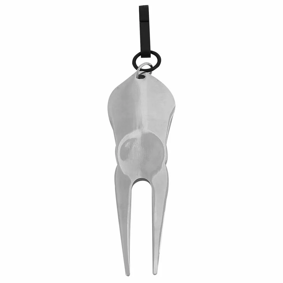 VGEBY1 Herramienta Divot Golf, Golf Divot Tool, Metal Reparación Verde Tenedor Accesorios