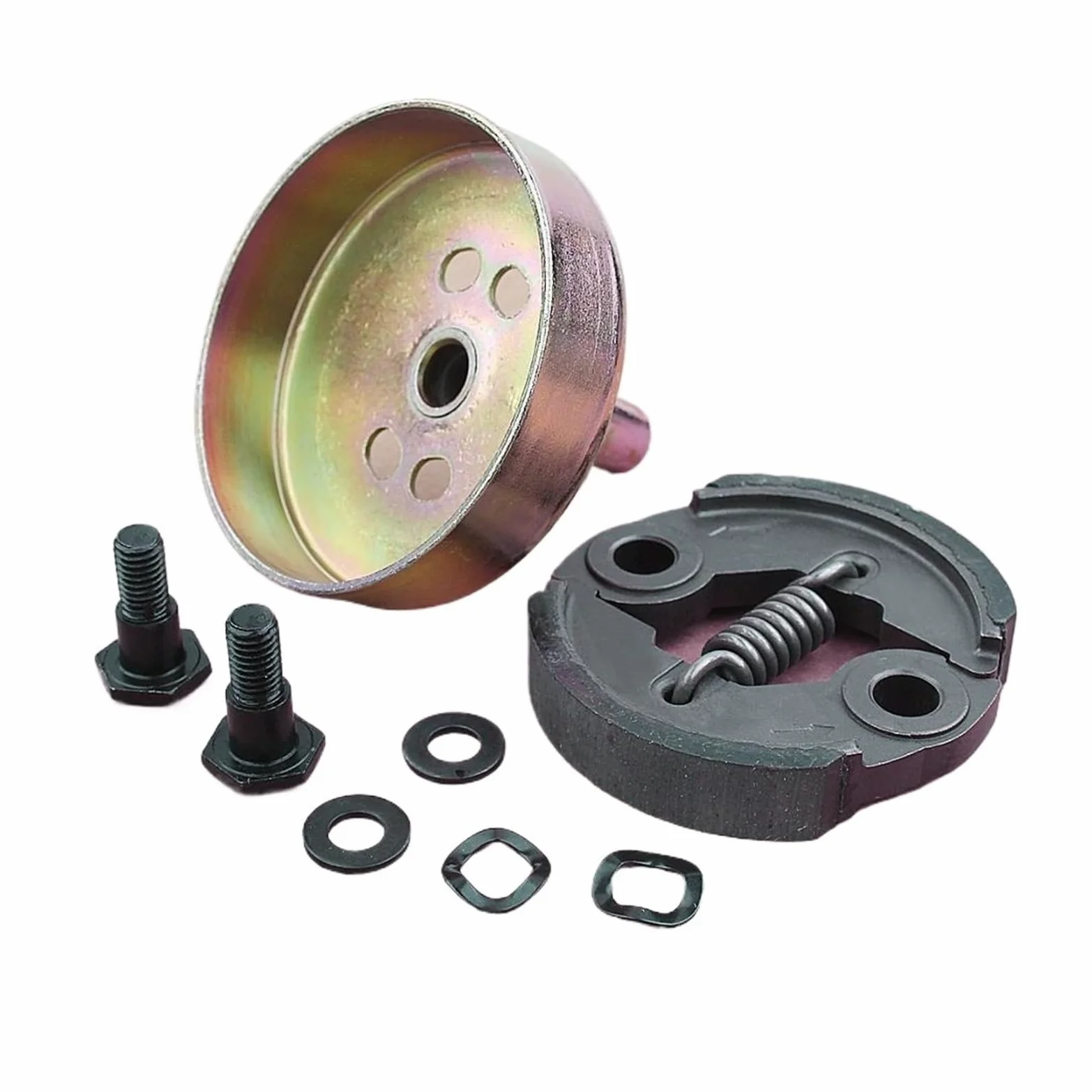 Kit de Embrague 9T Compatible con desbrozadora de césped con Motor pequeño GX31 GX35 de 1,3 HP.
