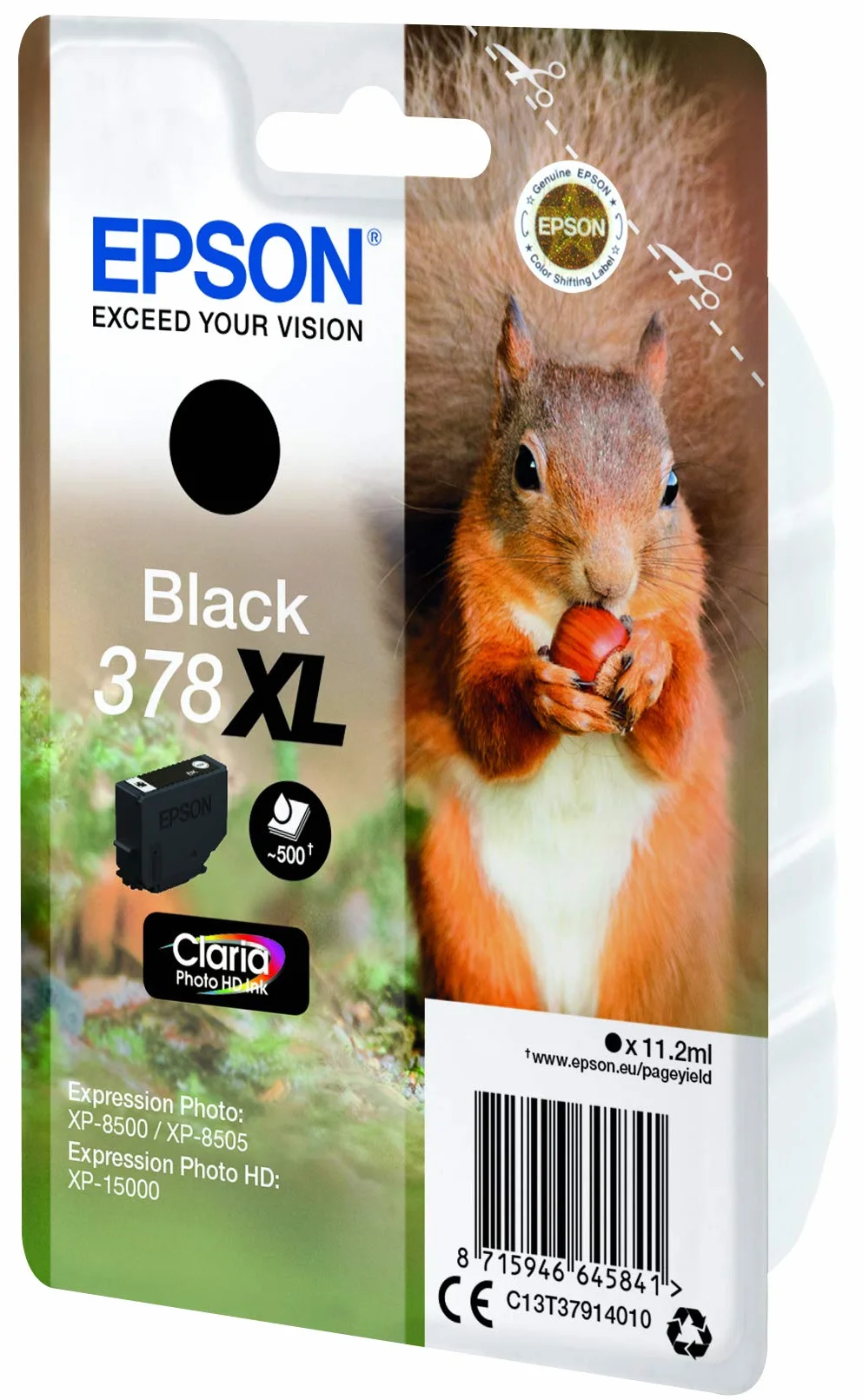 Epson 378XL Claria Photo HD Ink Cartridge for Expression Photo HD XP-15000
