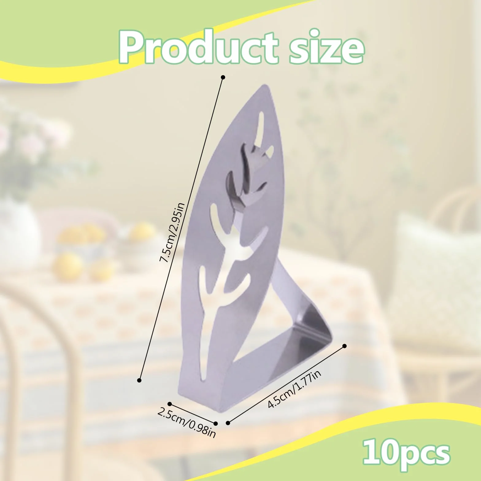 10 Piezas Clips para Mantel Antideslizantes, Pinzas para Mantel de Exterior de Acero Inoxidable, para el Hogar, Fiestas, Picnics, Restaurante, Bodas, Buffets, Cenas