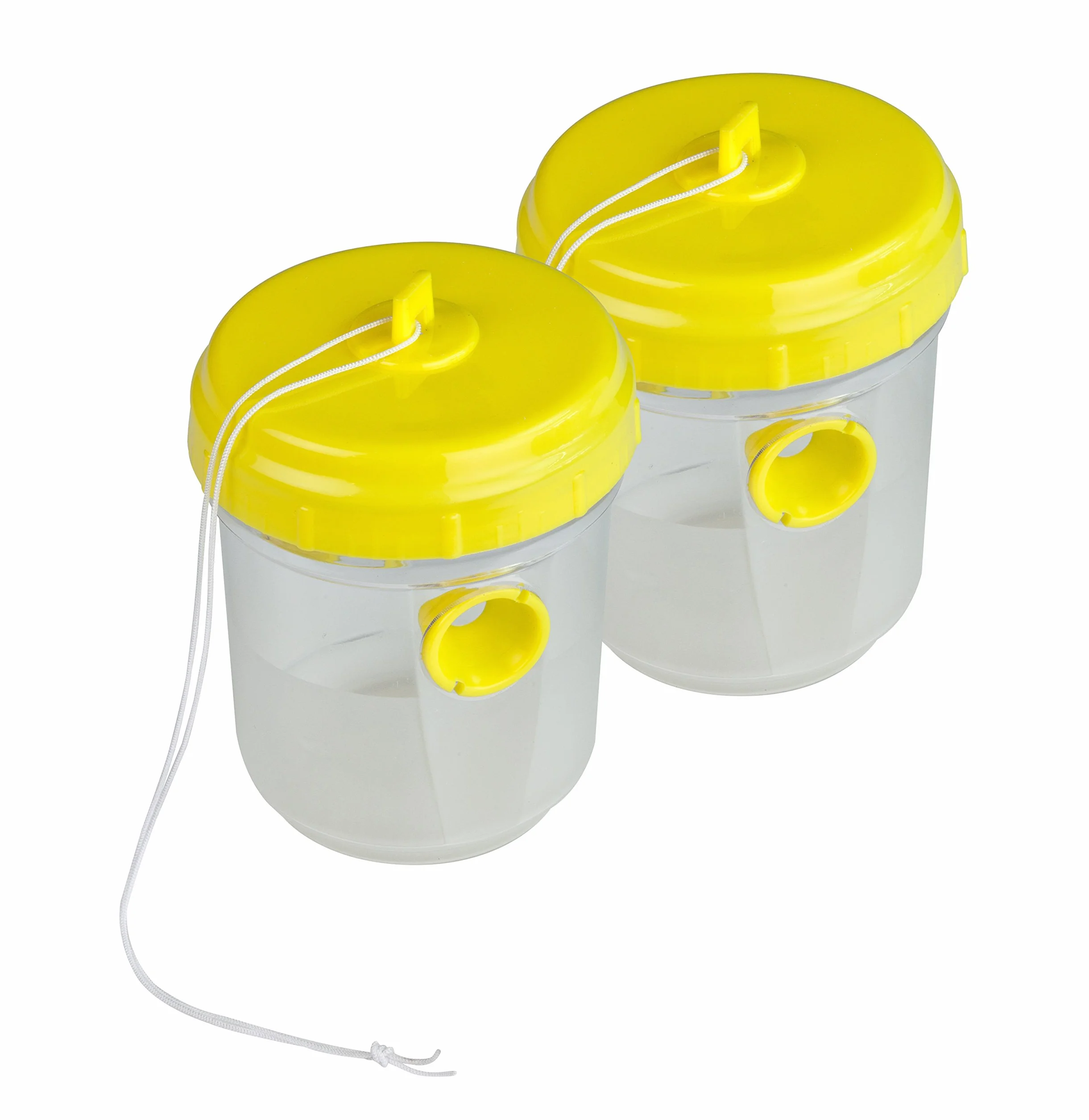 Windhager Duo Insectos Trampa para Moscas Protector de Avispas para Colgar, 2 Piezas, 03115, translúcido, max. 200ml