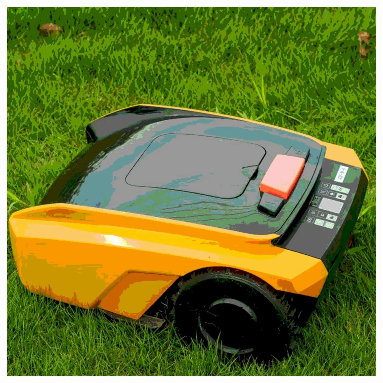 Control Remoto Inteligente de Robot cortacésped eléctrico Reparación y Mantenimiento césped jardín,Mantenimiento eficiente del jardín