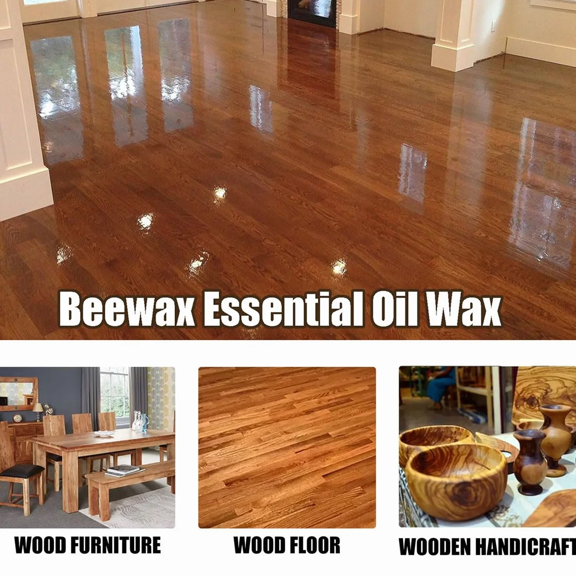 Spray de Cera de Abejas,Cera de Abejas en Spray para Muebles,120ml Beeswax Wood Polishing spraying,para el Cuidado de Muebles y Protecci贸n de Madera