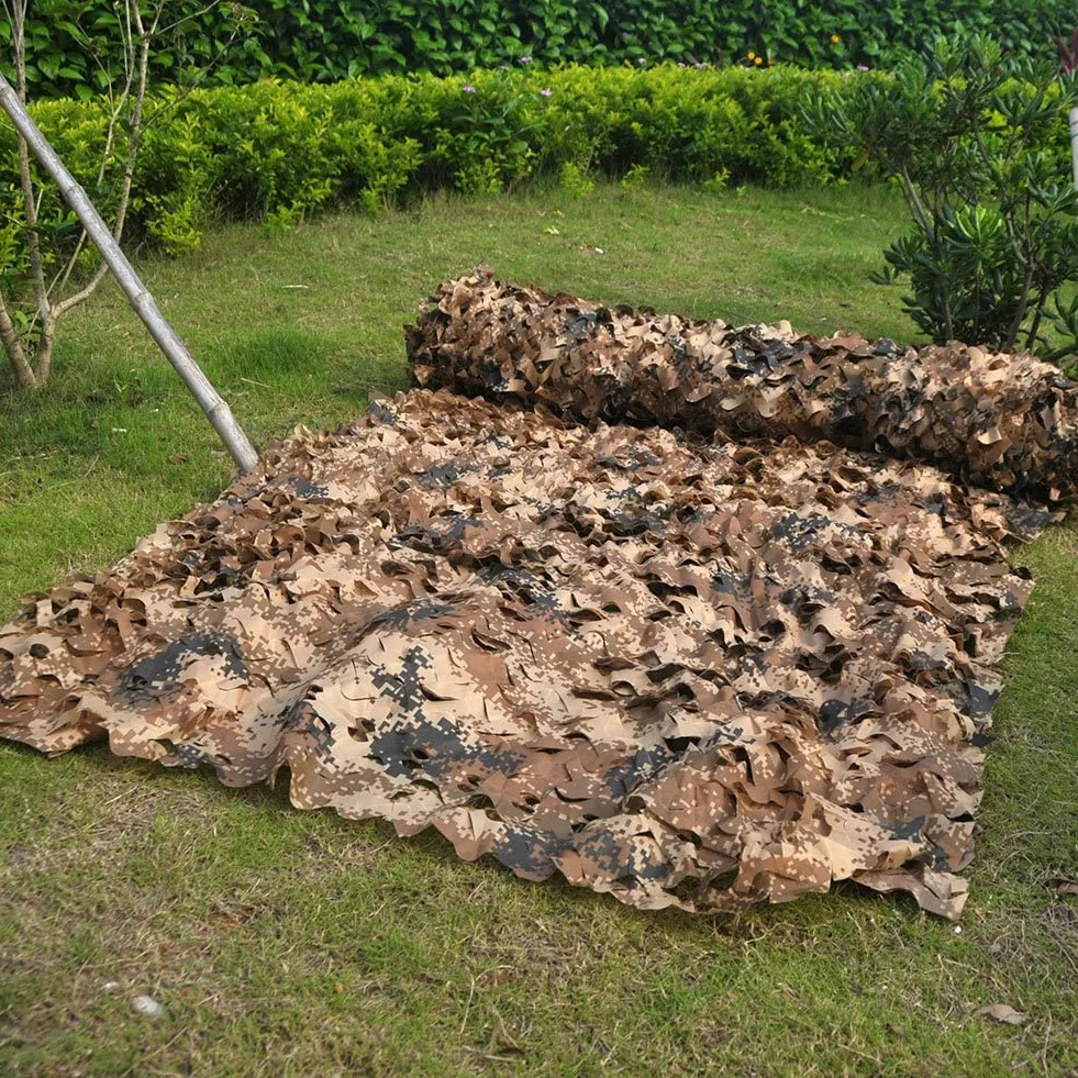 Rollo Grueso de Red de Camuflaje para Caza, Decoración Militar, Sombra